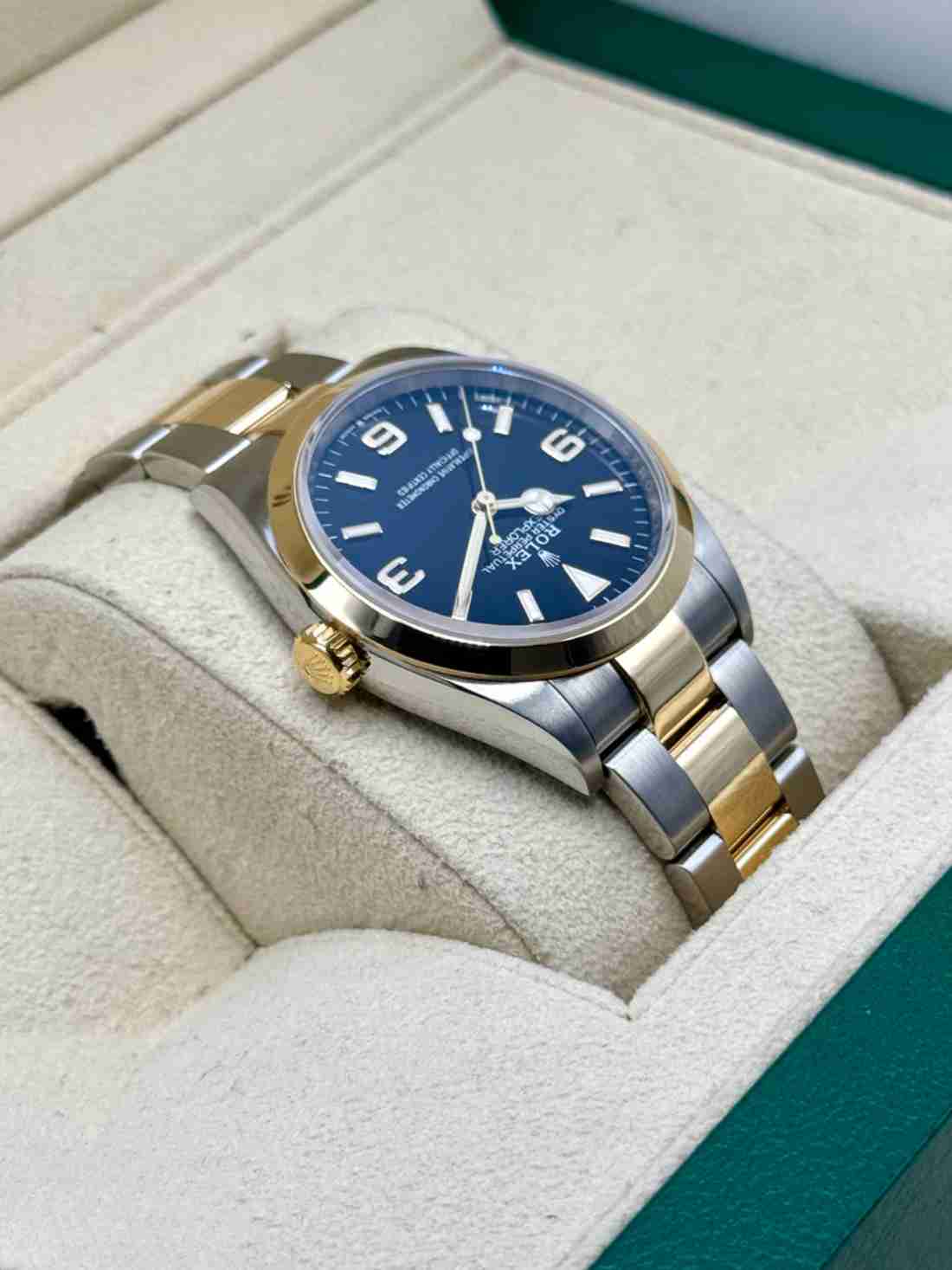2021 Rolex Explorer 36mm 124273 Two-Tone Black Dial - Image 5