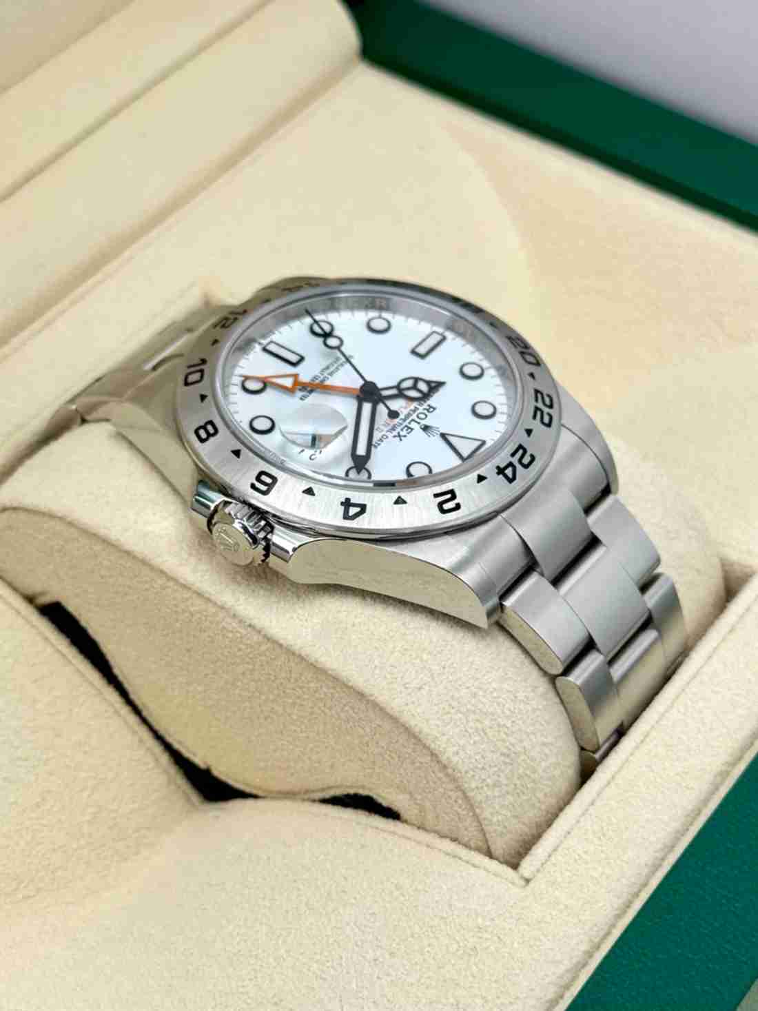 2024 Rolex Explorer II 42mm 226570 Polar White Dial - Image 5