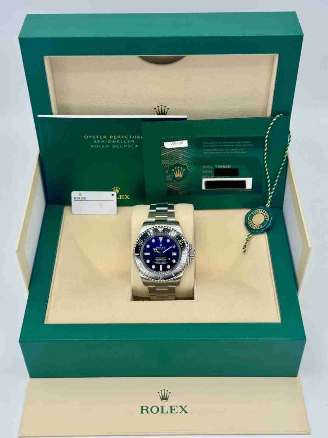 2023 Rolex Deepsea "James Cameron" 44mm 136660 Blue Dial - Image 5