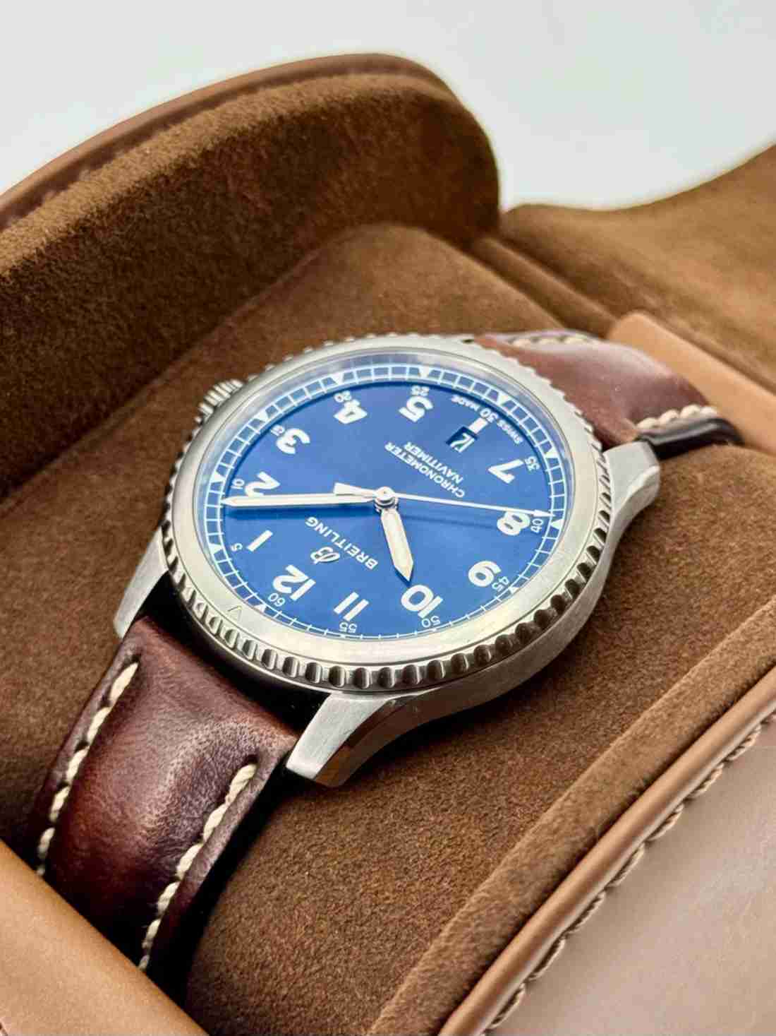 Breitling Navitimer 8 Automatic 41mm A17314101C1A1 Blue Dial - Image 5