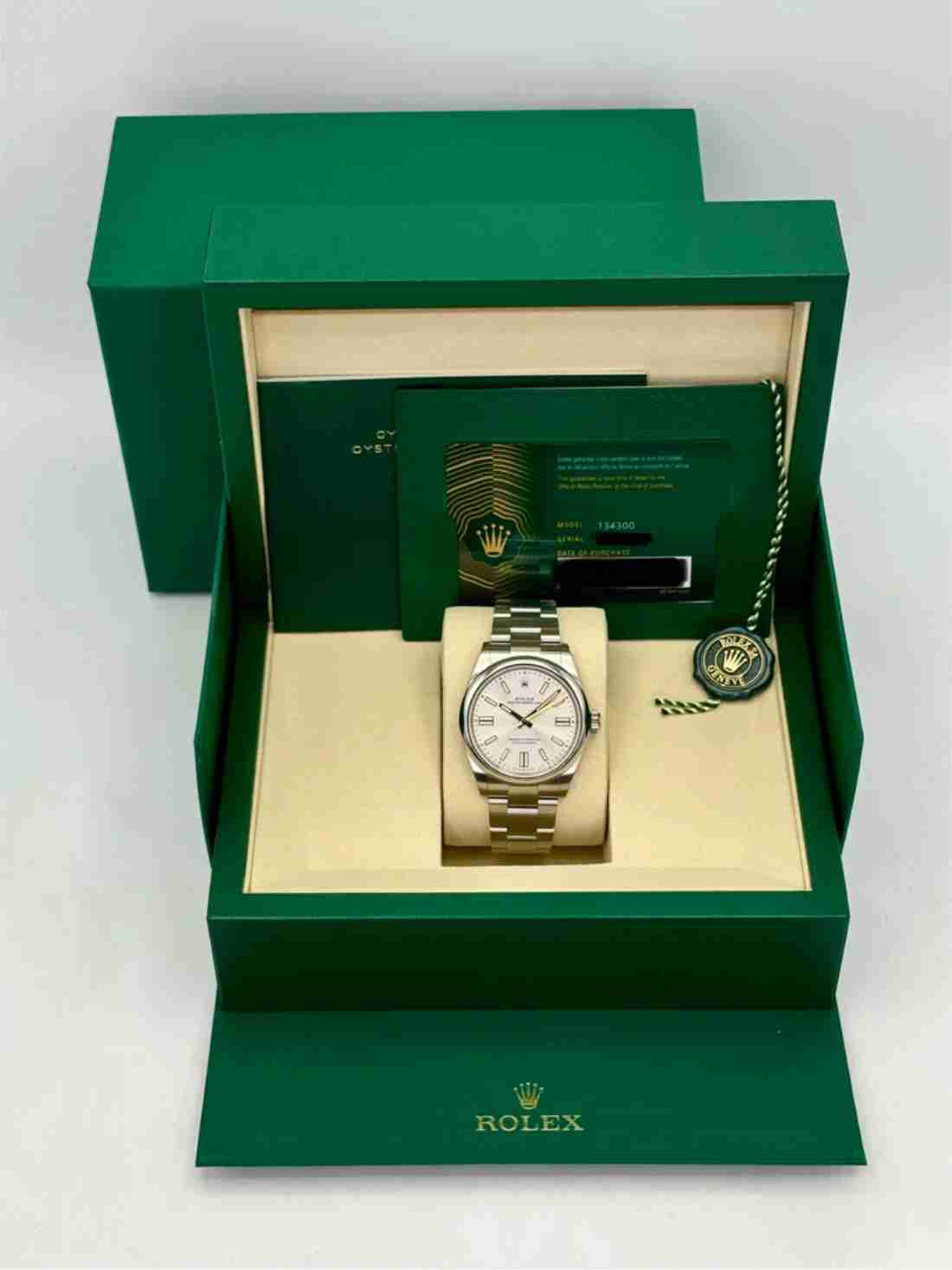 NEW 2026 Rolex Oyster Perpetual 41mm 134300 Silver Dial - Image 5