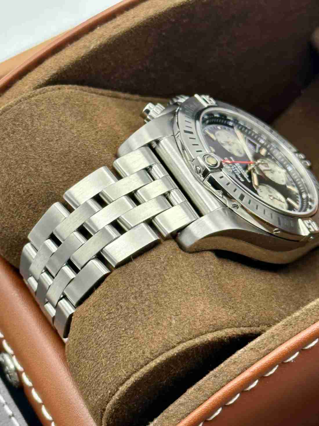2016 Breitling Chronomat Airborn 41mm AB01442J/BD26 Black Dial - Image 5