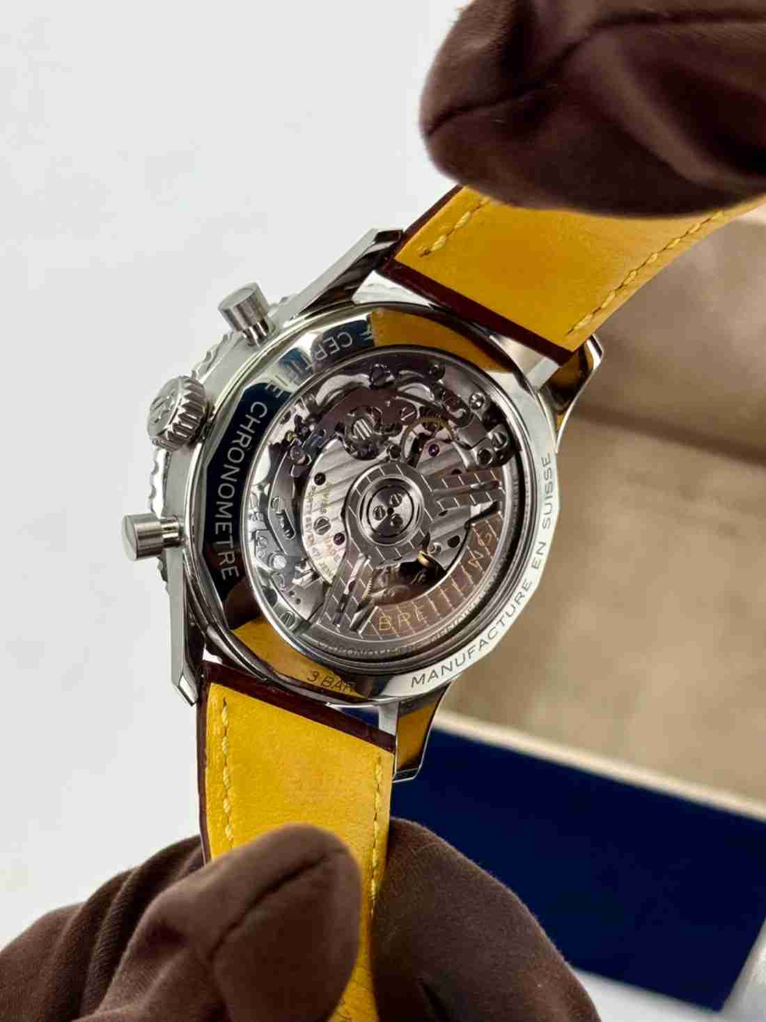 2024 Breitling Navitimer Chronograph B01 41mm AB0139 Stainless Steel Silver Dial - Image 5