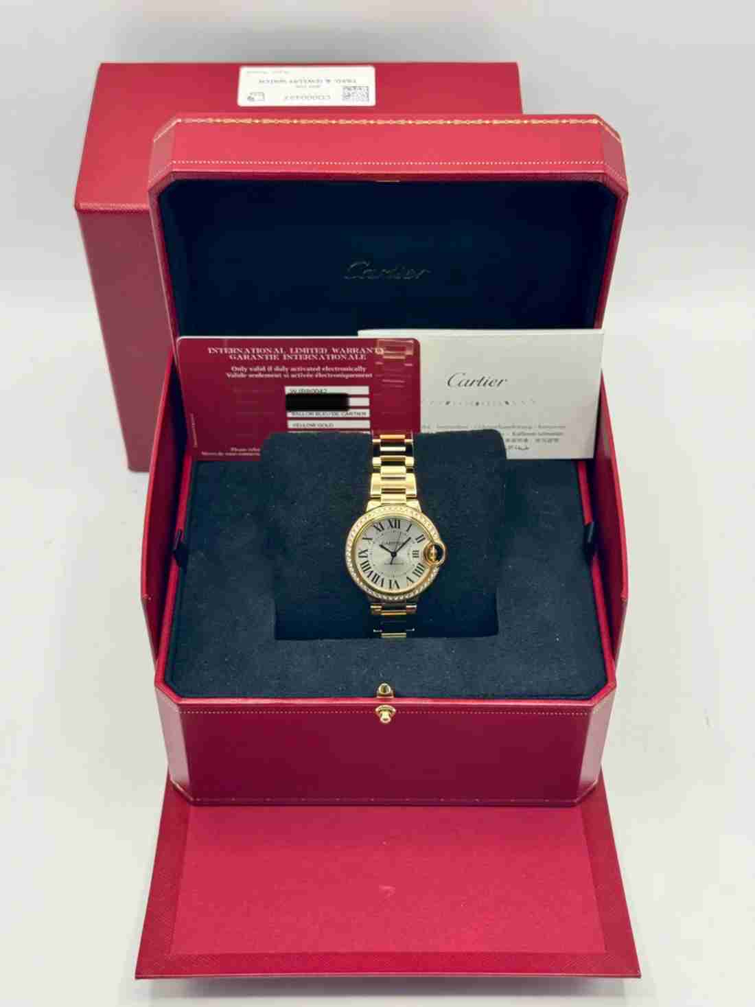 2021 Cartier Ballon Bleu De Cartier 33mm WJBB0042 Silver Dial - Image 5