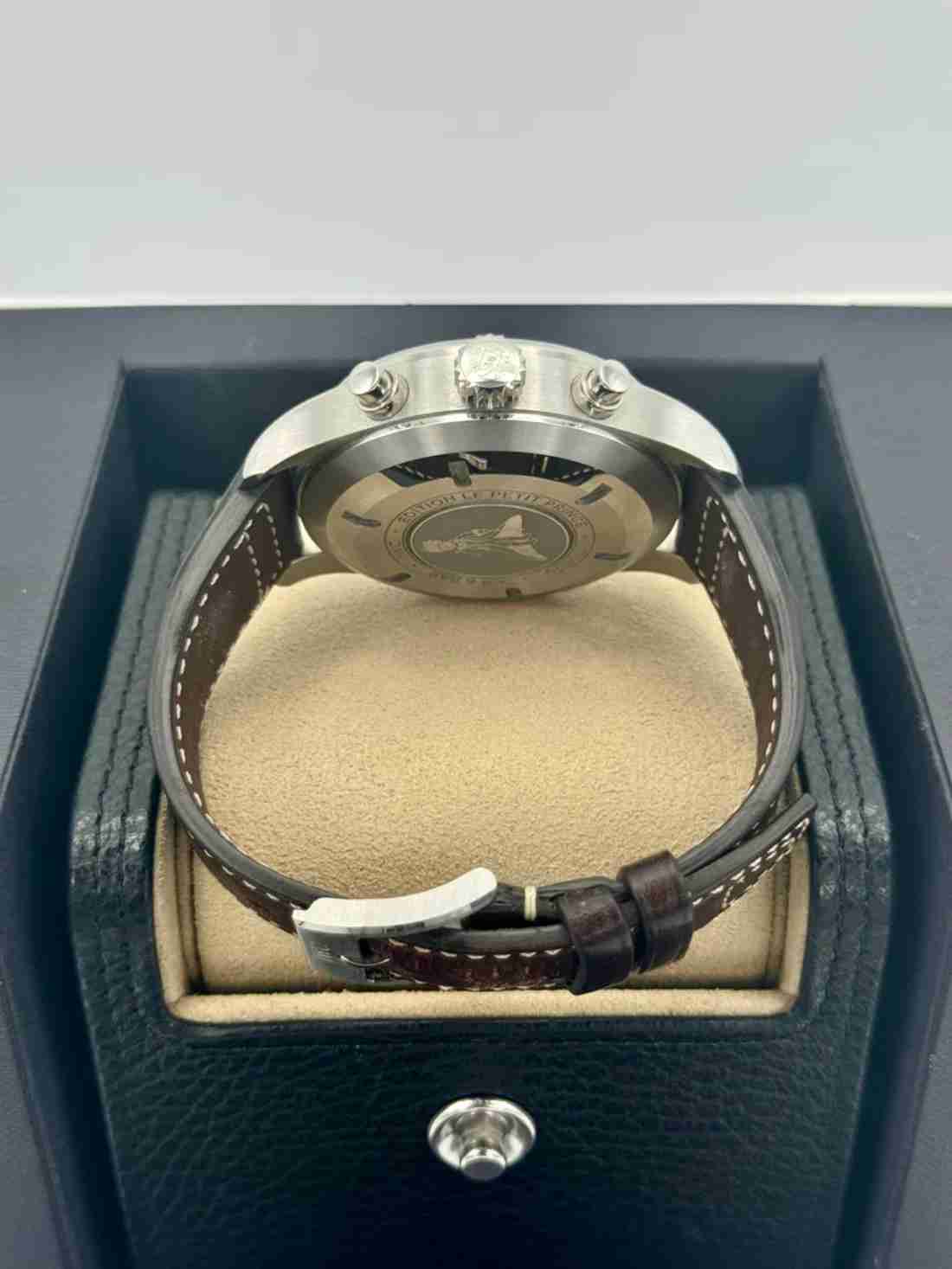 2022 IWC Pilot's Chronograph 43mm IW377714 Stainless Steel Blue Dial - Image 5