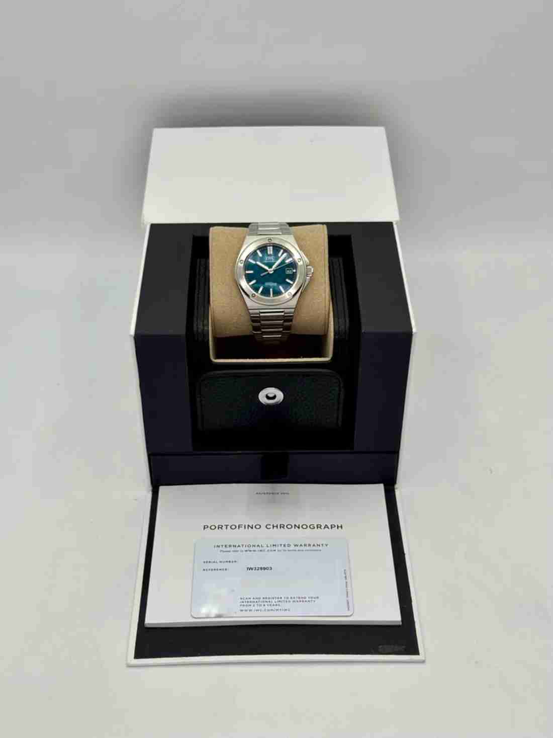 2024 IWC Ingenieur Automatic 40mm IW328903 Stainless Steel Aqua Dial - Image 5