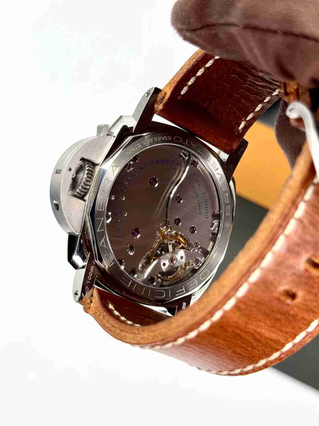 2012 Panerai Luminor 1950 3 Days 47mm PAM00372 Stainless Steel Black Dial - Image 5