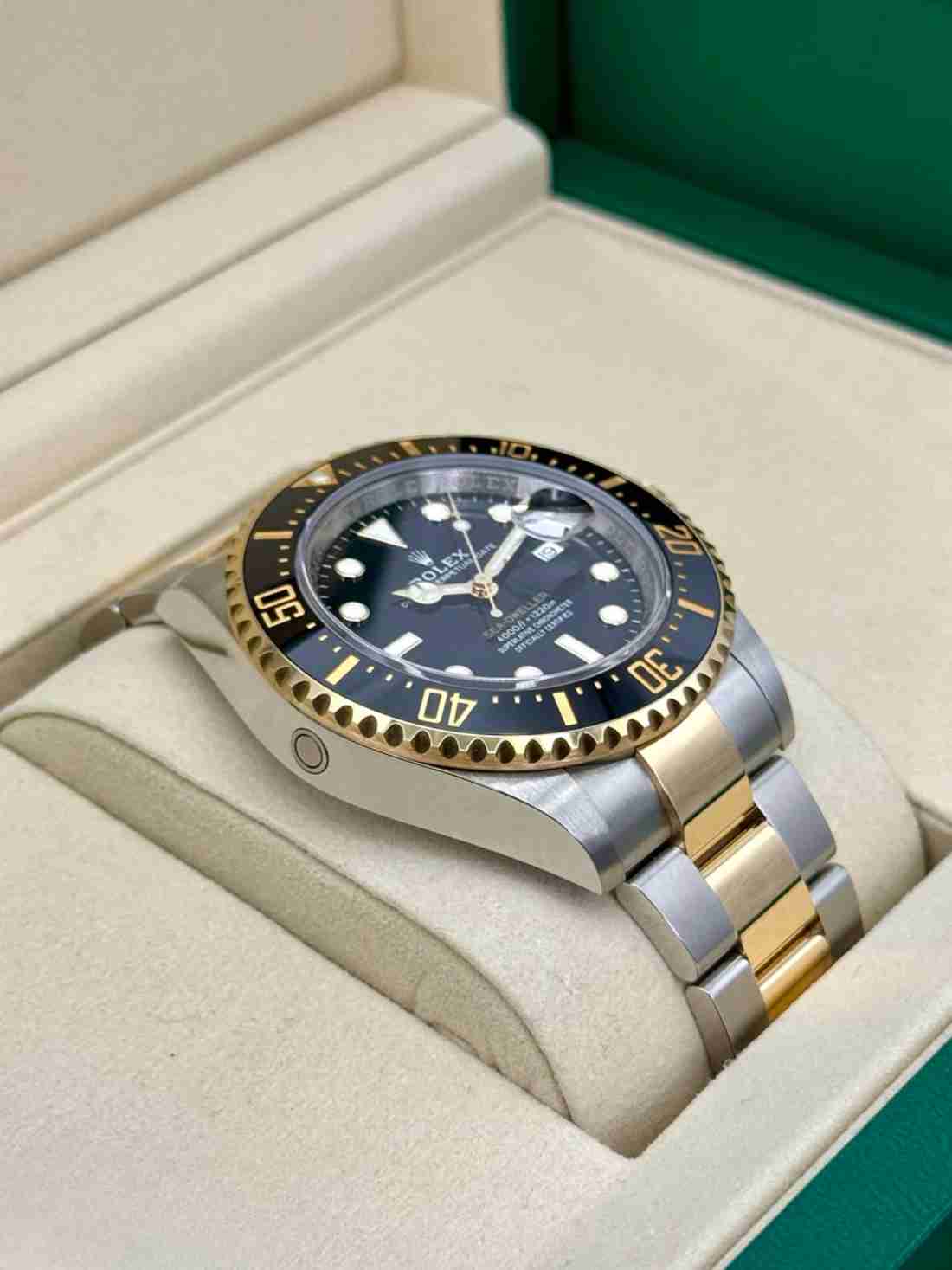 NEW 2025 Rolex Sea-Dweller 43mm 126603 Two-Tone Black Dial - Image 5
