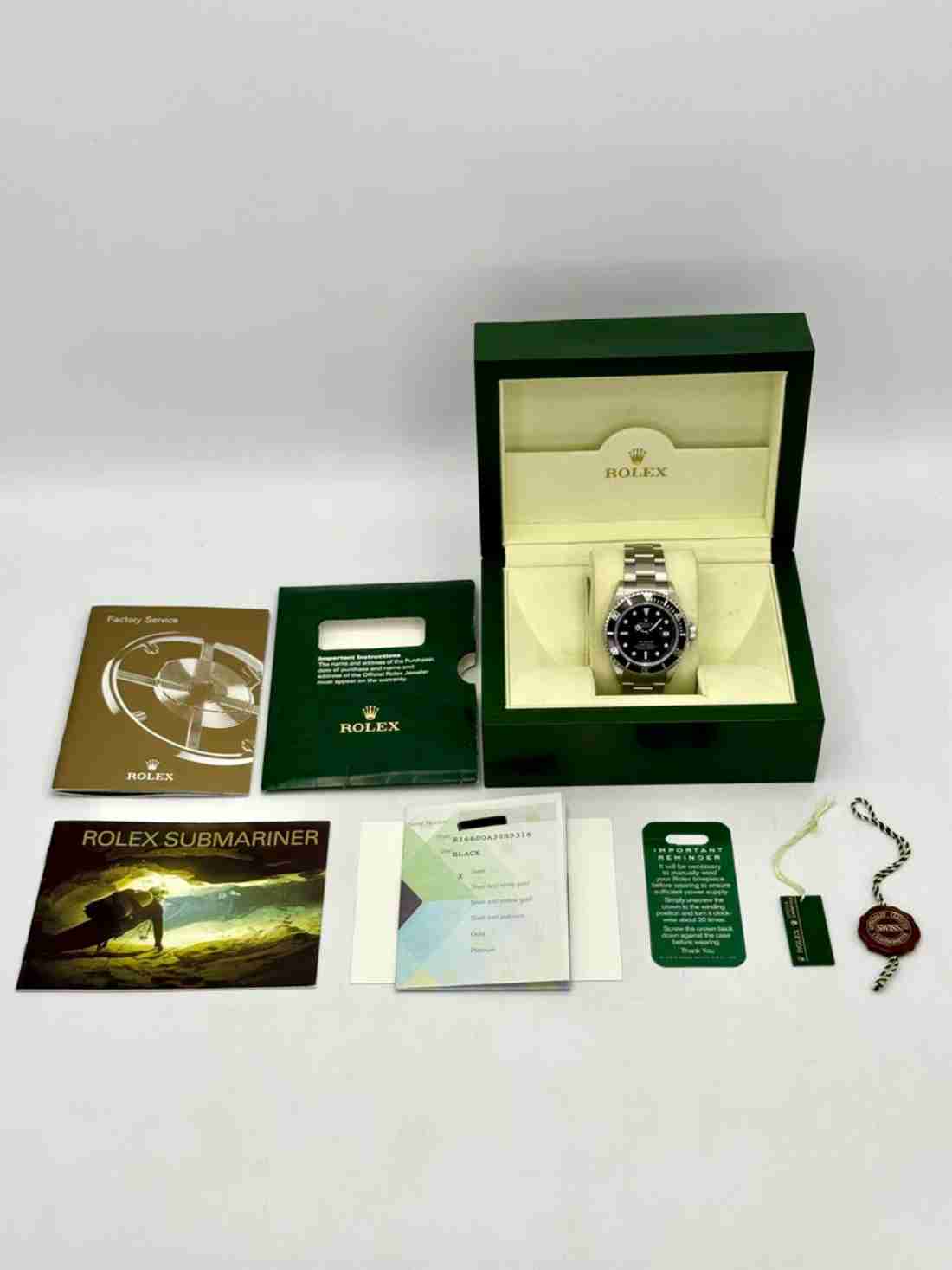 2007 Rolex Sea-Dweller 40mm 16600 Stainless Steel Black Dial "Collectors Set" - Image 5