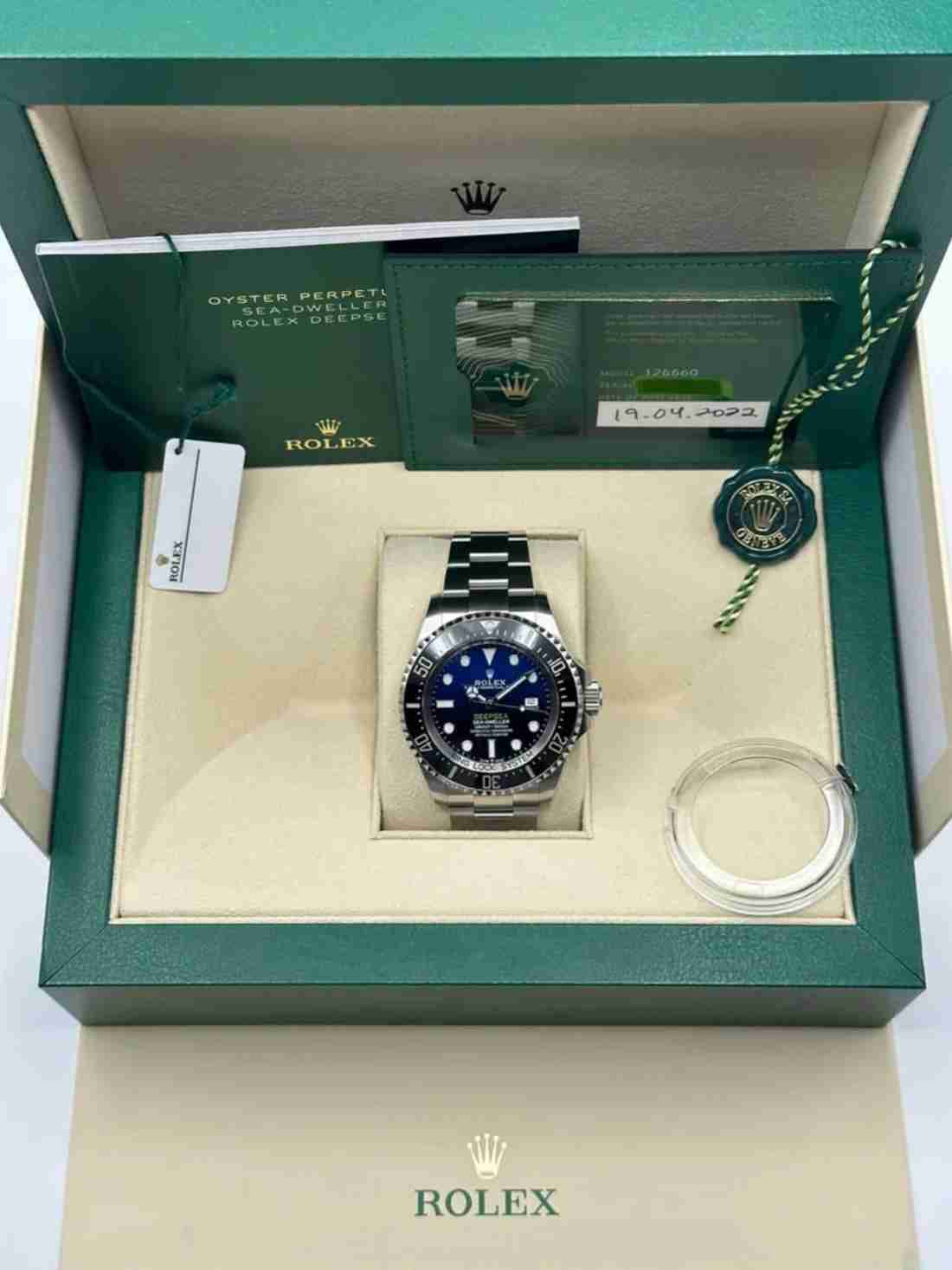 2022 Rolex Deepsea "James Cameron" 44mm 126660 Blue Dial - Image 6