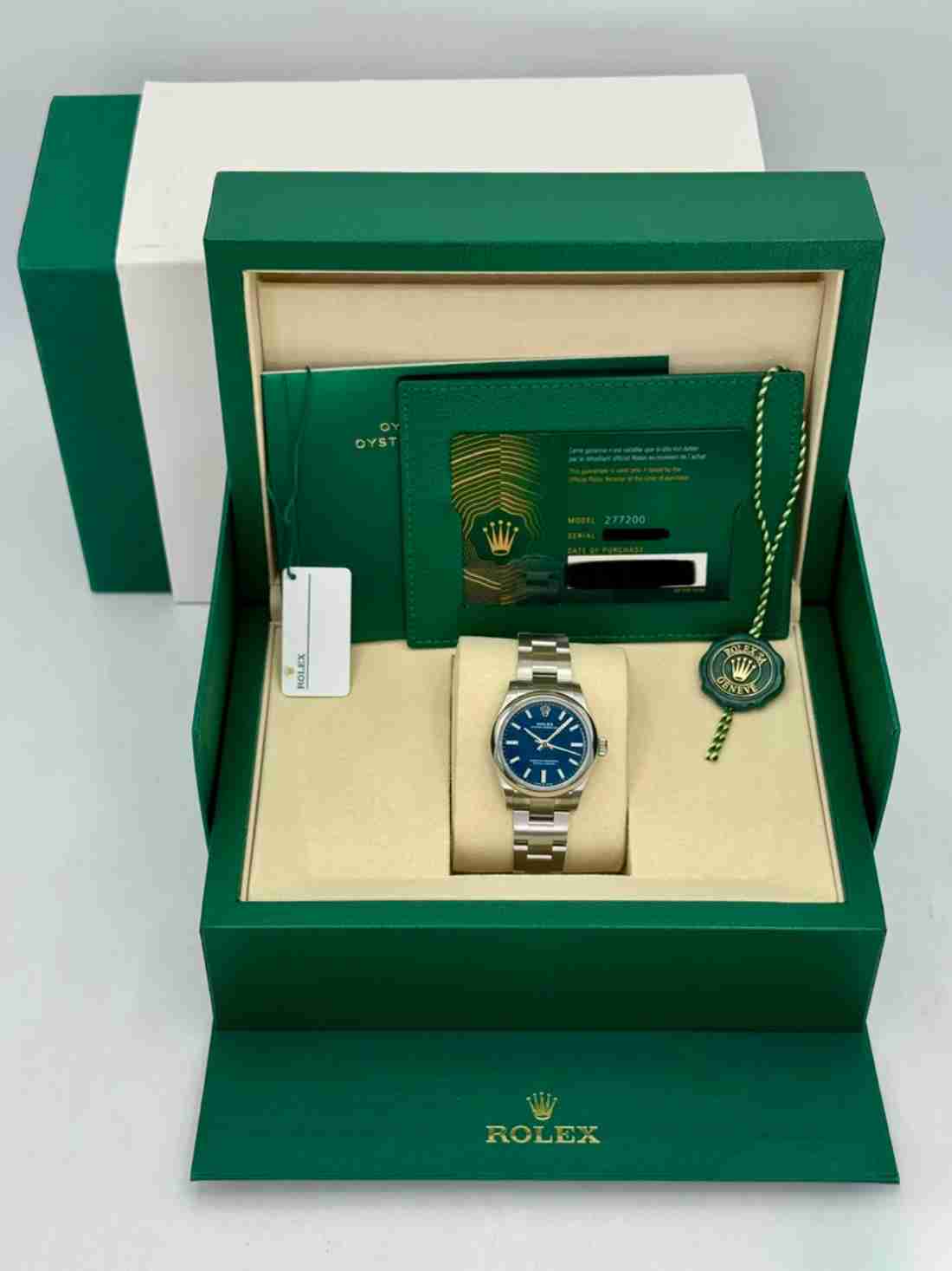 NEW 2026 Rolex Oyster Perpetual 31mm 277200 Med Blue Dial - Image 6