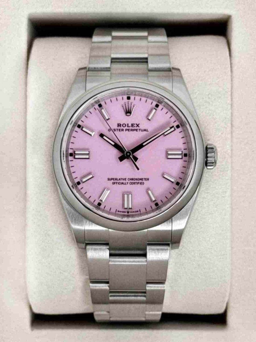 NEW 2026 Rolex Oyster Perpetual 36mm 126000 Candy Pink Dial