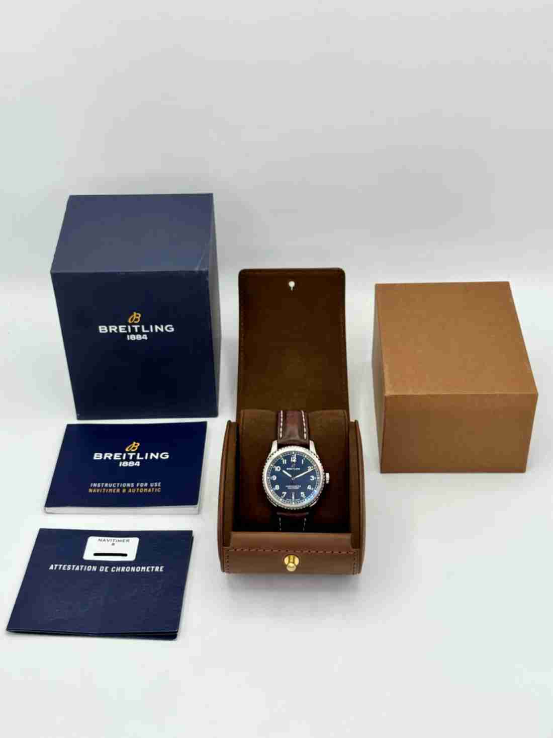 Breitling Navitimer 8 Automatic 41mm A17314101C1A1 Blue Dial - Image 6