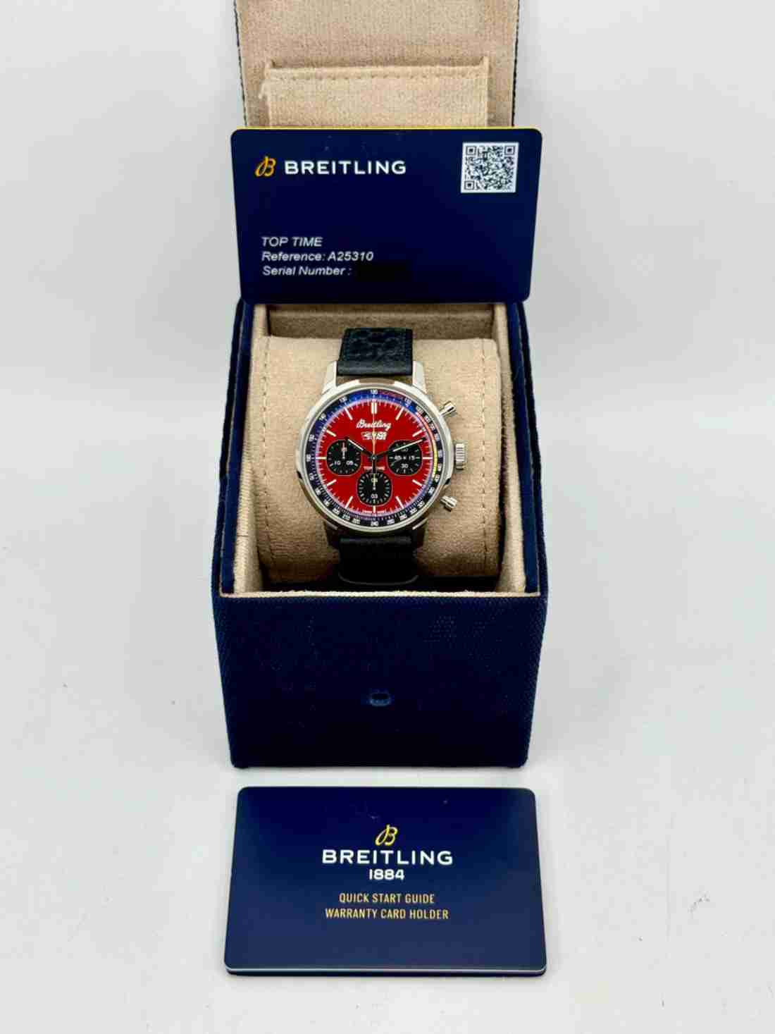 New 2024 Breitling Top Time Chronograph 42mm A25310 Steel Red Dial - Image 6