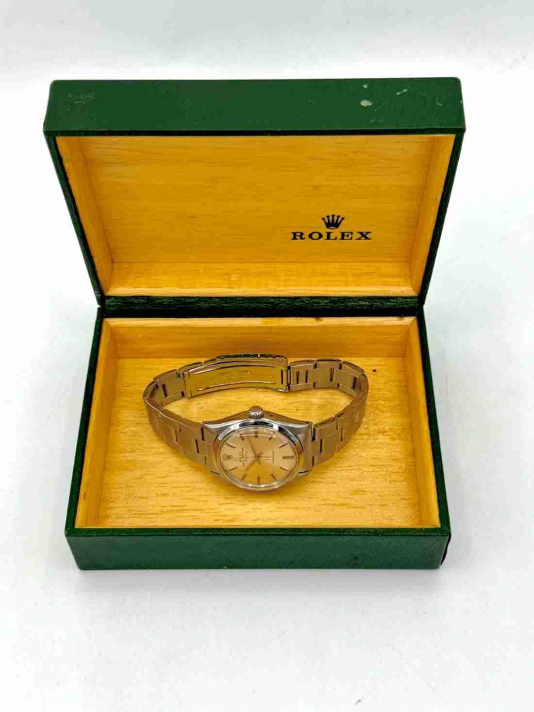 1978 Rolex Air-King 34mm 5500 Stainless Steel Oyster Silver Dial - Image 6