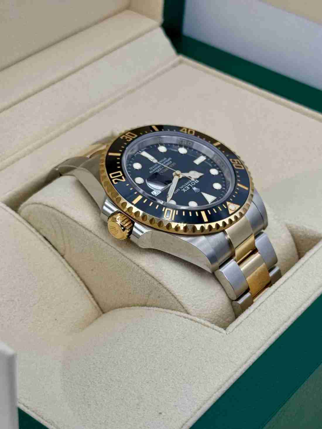 2025 Rolex Sea-Dweller 43mm 126603 Two-Tone Black Dial - Image 5