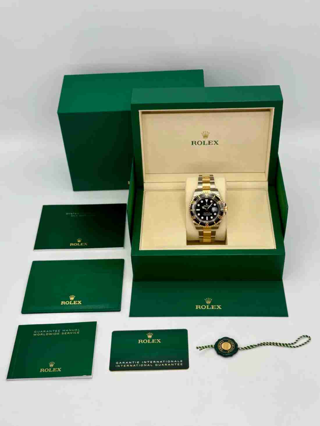 2025 Rolex Sea-Dweller 43mm 126603 Two-Tone Black Dial - Image 6
