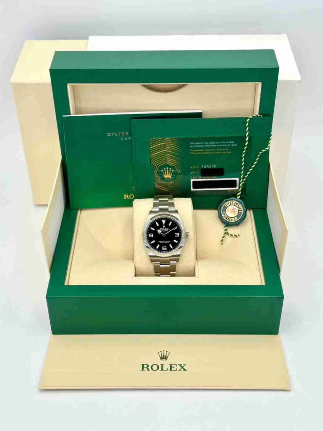 NEW 2026 Rolex Explorer 36mm 124270 Stainless Steel Black Dial - Image 6
