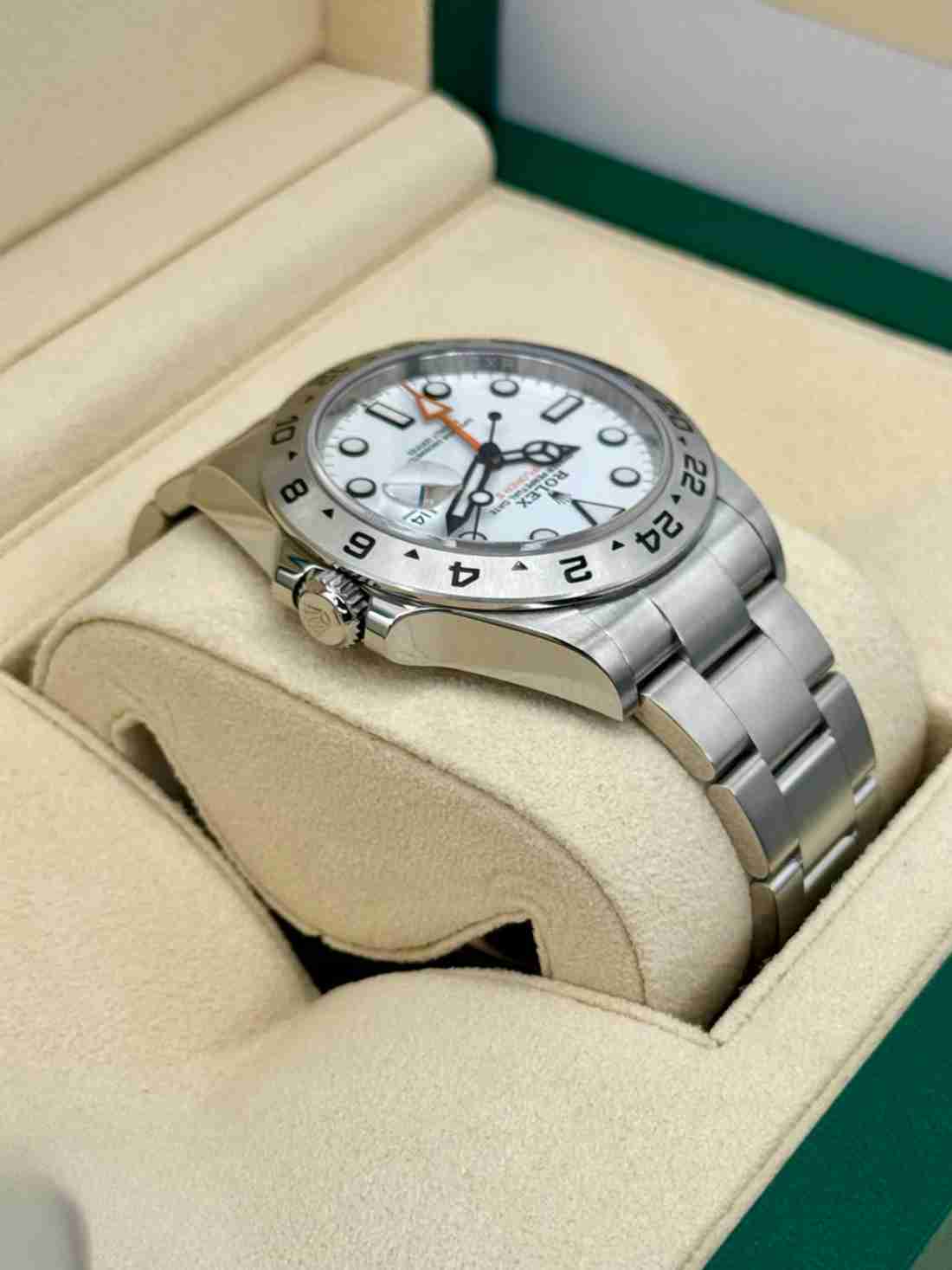 NEW 2025 Rolex Explorer II 42mm 226570 Polar White Dial - Image 6