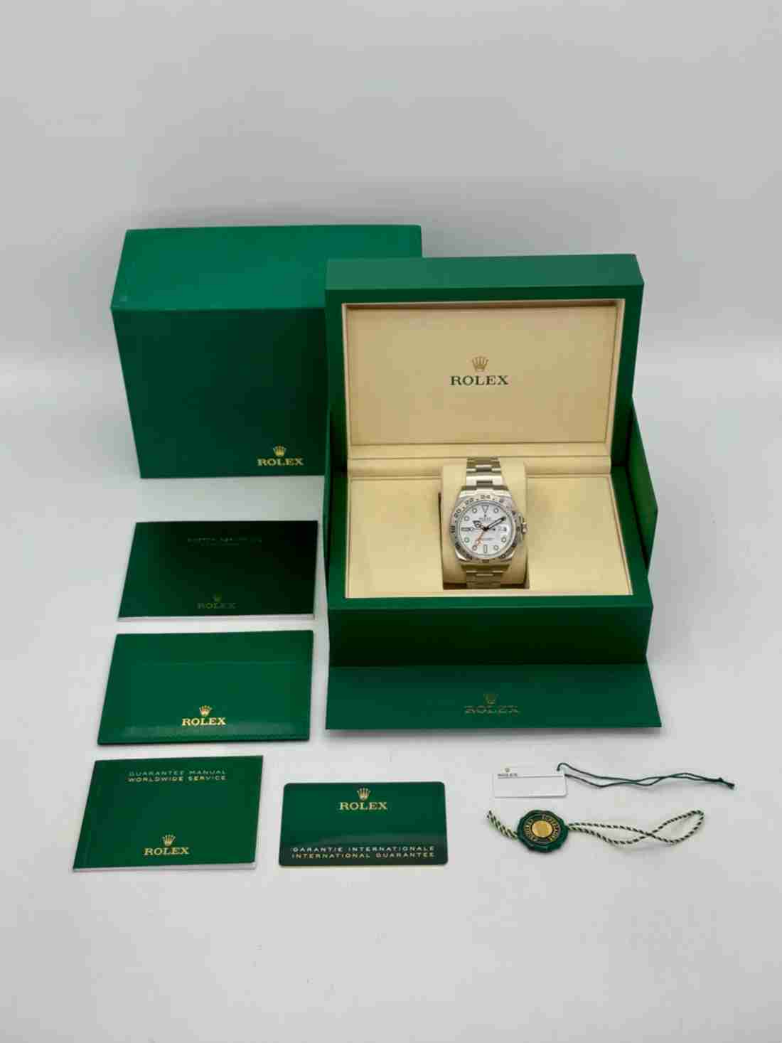 NEW 2025 Rolex Explorer II 42mm 226570 Polar White Dial - Image 6