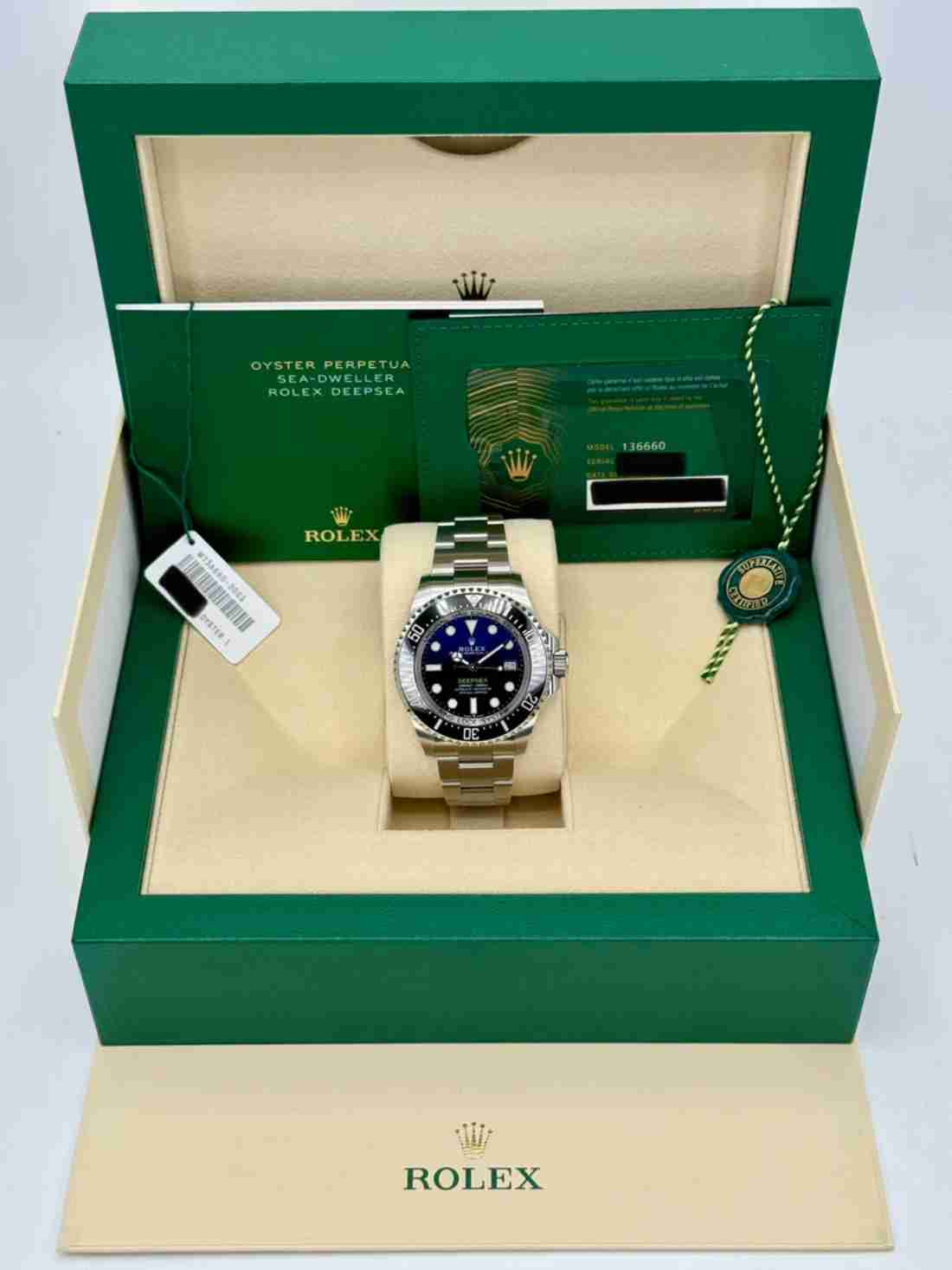 2008 Rolex Deepsea 44mm 116660 Stainless Steel Black Dial - Image 6