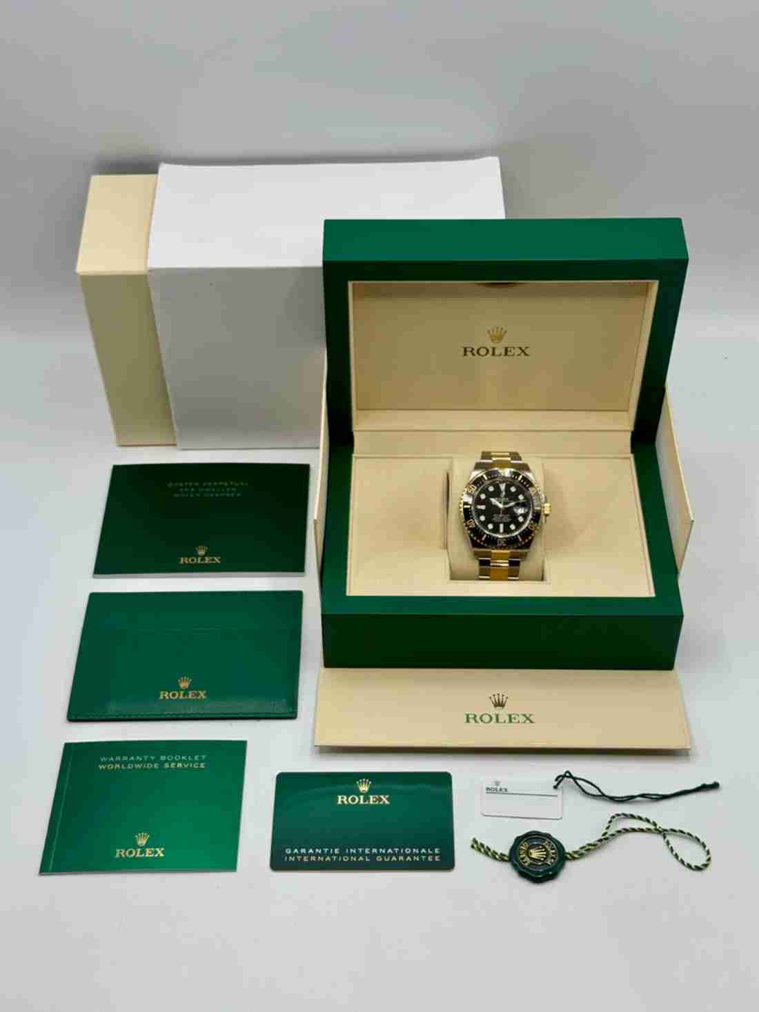2025 Rolex Sea-Dweller 43mm 126603 Two-Tone Black Dial - Image 6