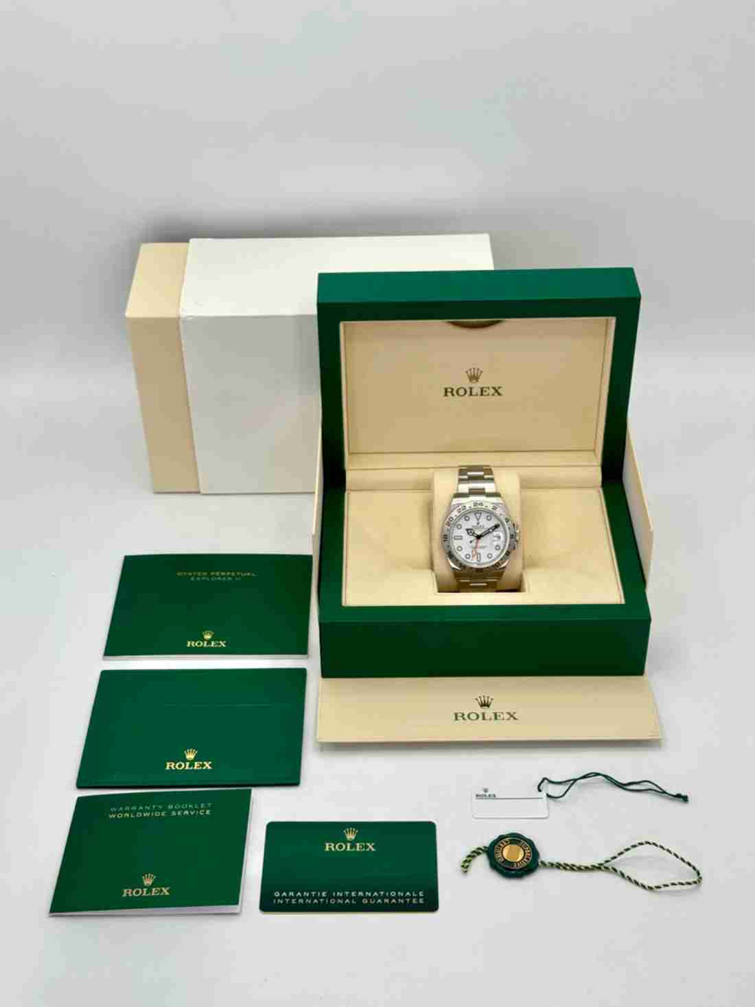 NEW 2025 Rolex Explorer II 42mm 226570 Polar White Dial - Image 7