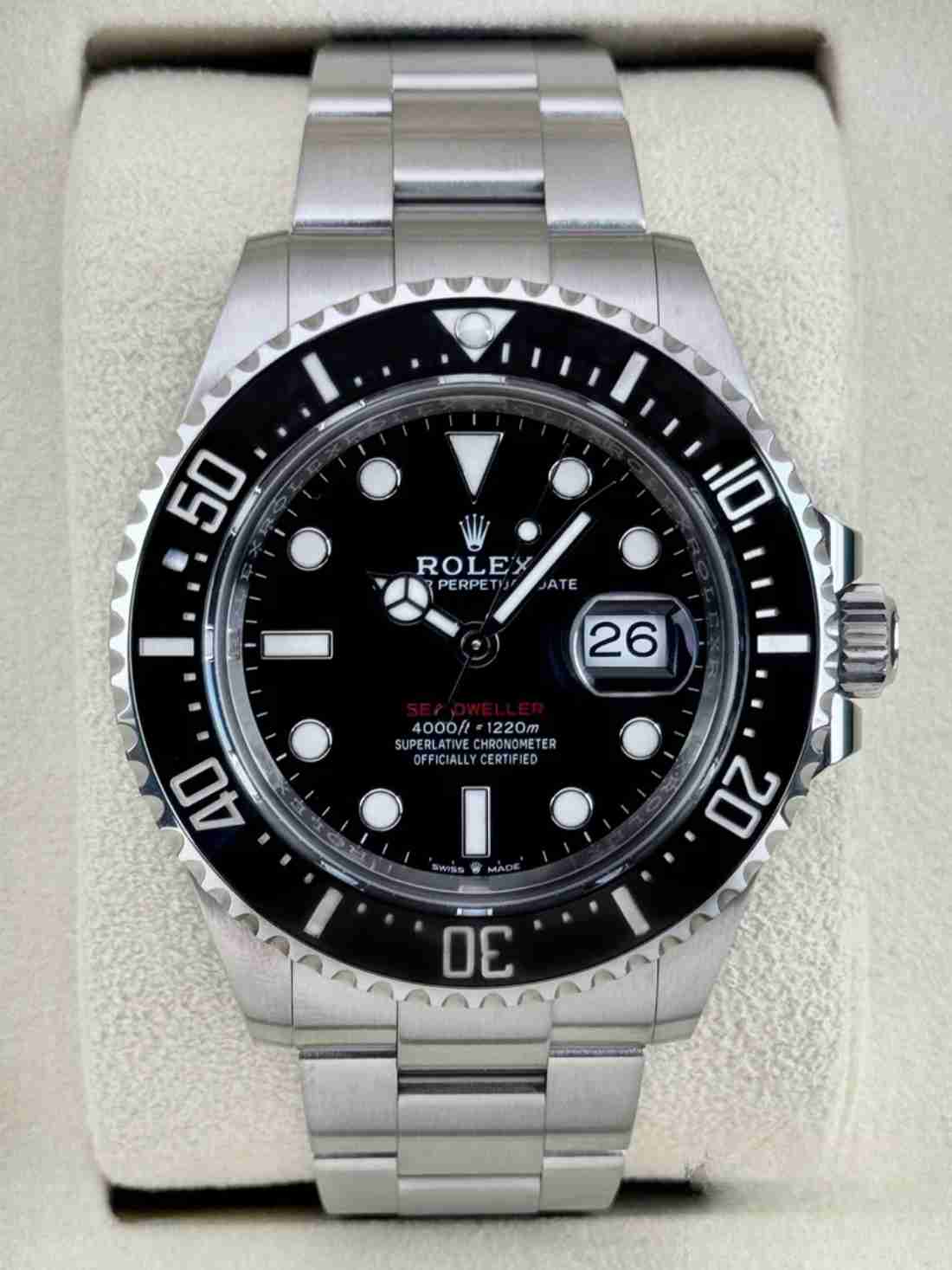 2025 Rolex Sea-Dweller 43mm 126600 Black Dial