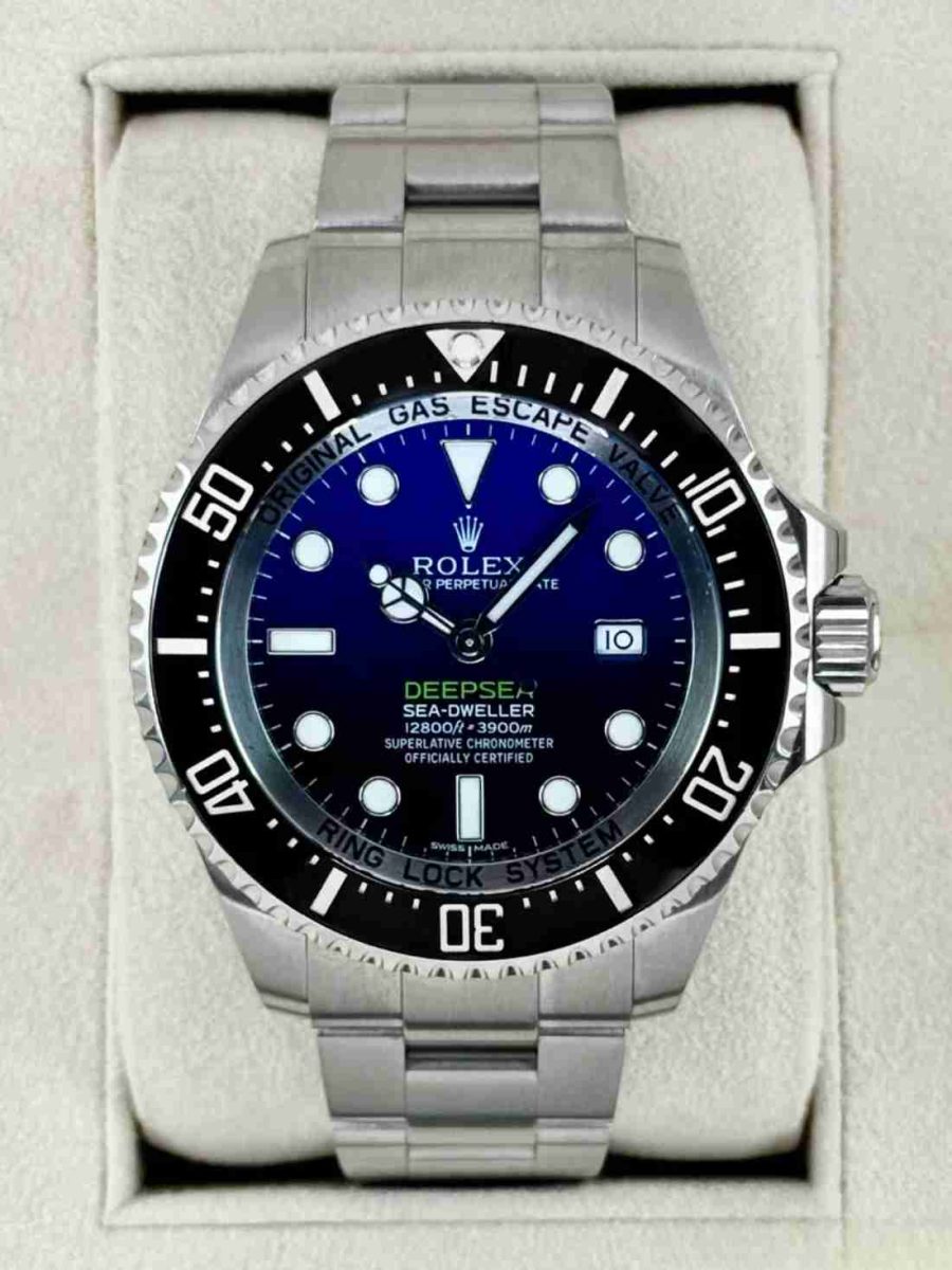 2016 Rolex Deepsea "James Cameron" 44mm 116660 Blue Dial
