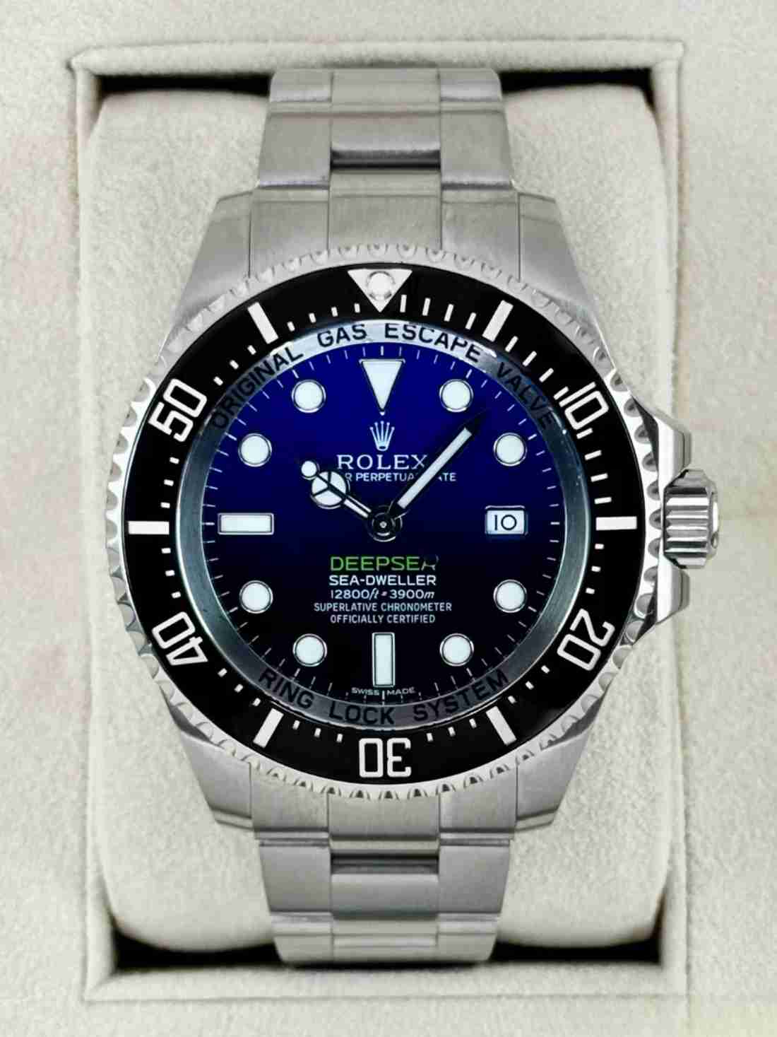 2016 Rolex Deepsea "James Cameron" 44mm 116660 Blue Dial