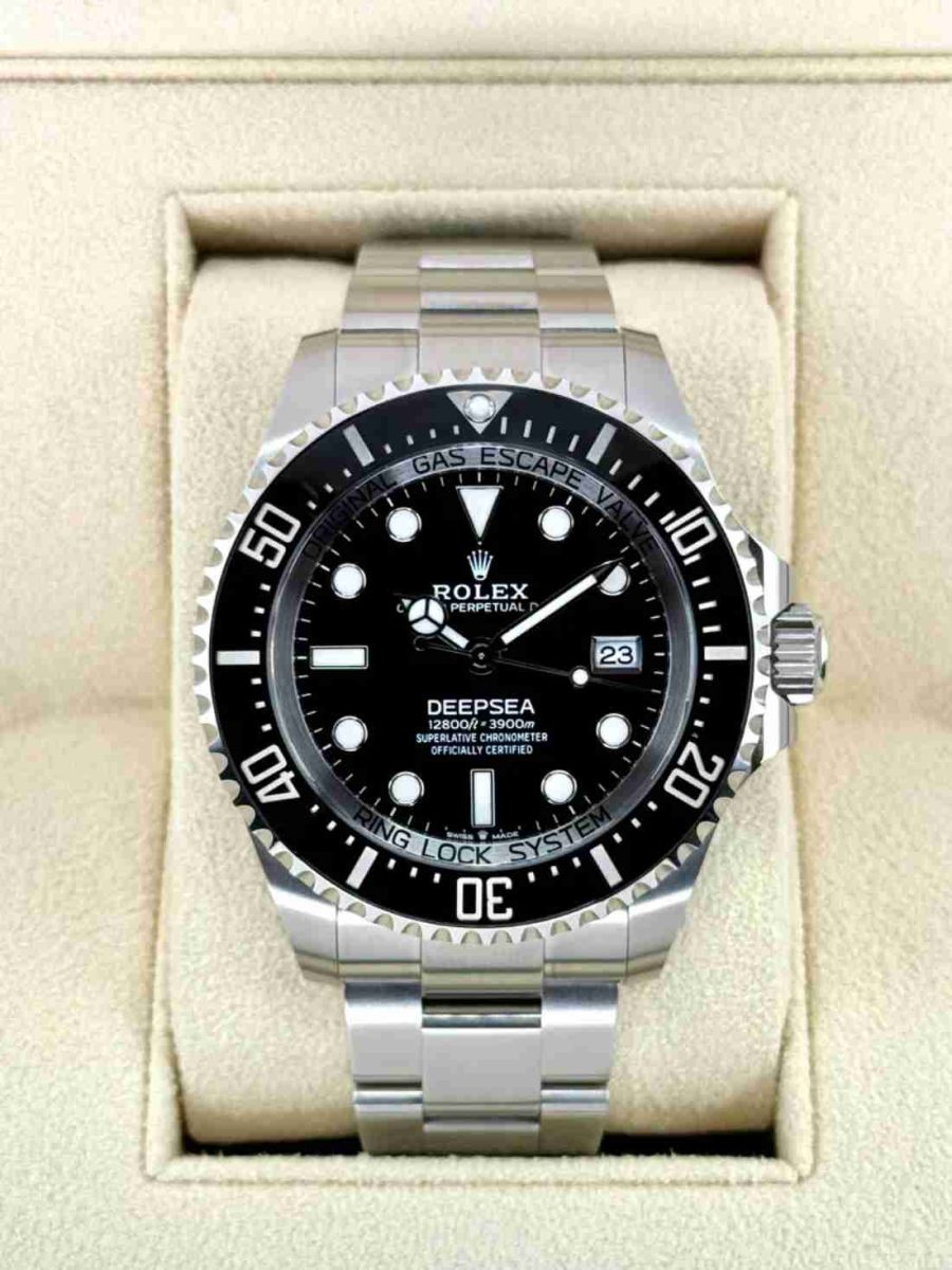 NEW 2024 Rolex Deepsea 44mm 136660 Stainless Steel Black Dial