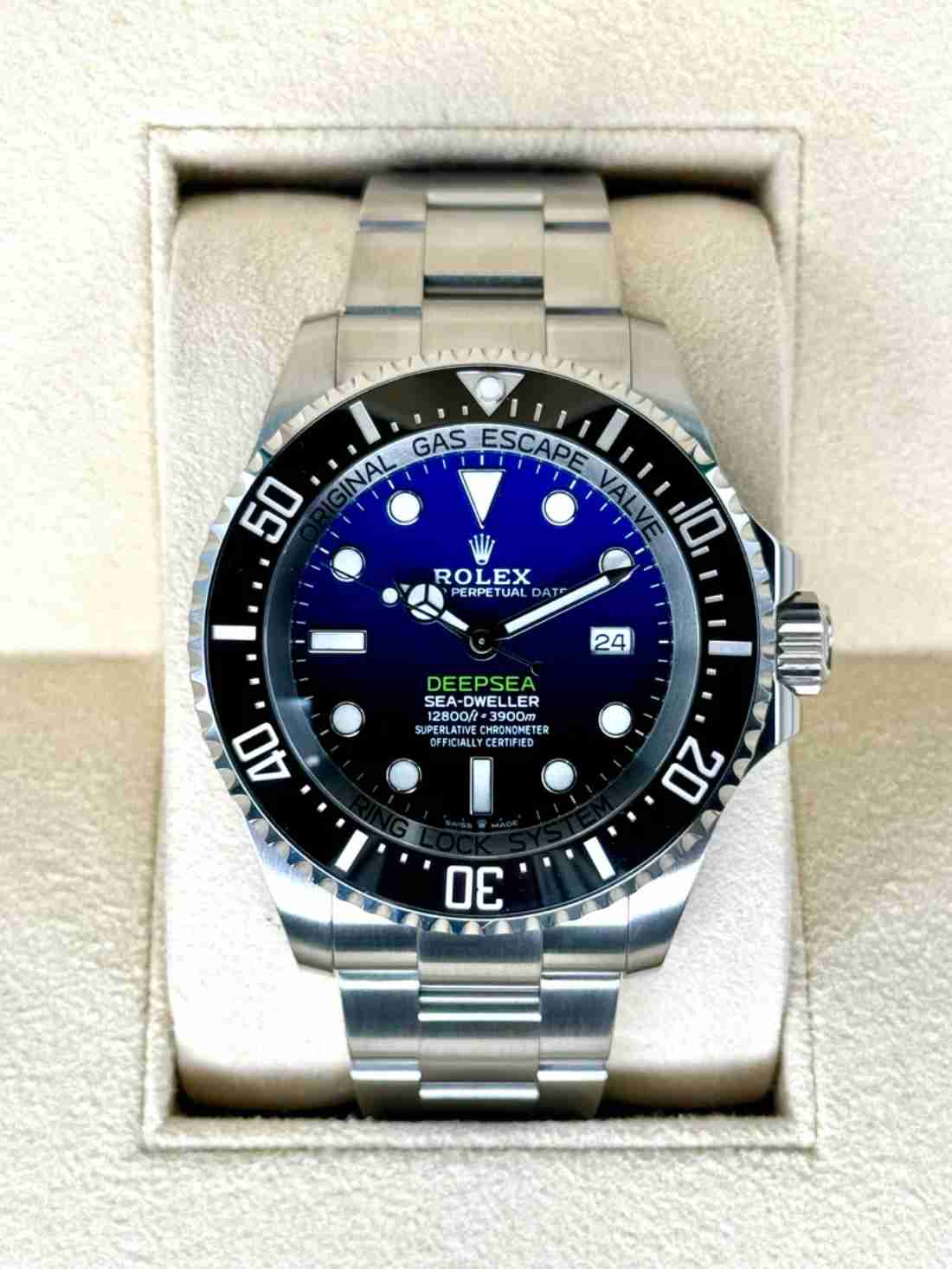 2022 Rolex Deepsea "James Cameron" 44mm 126660 Blue Dial