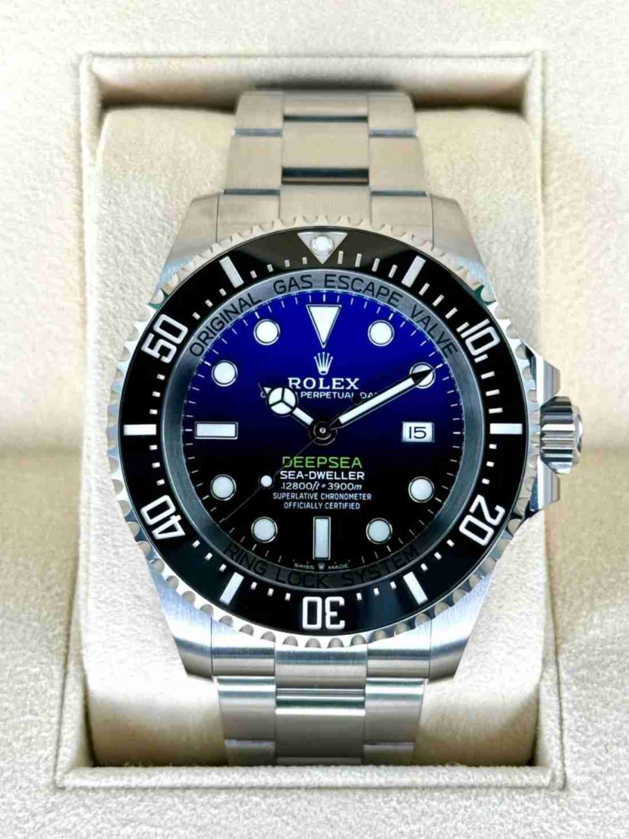NEW 2022 Rolex Deepsea James Cameron 44mm 126660 Blue Dial