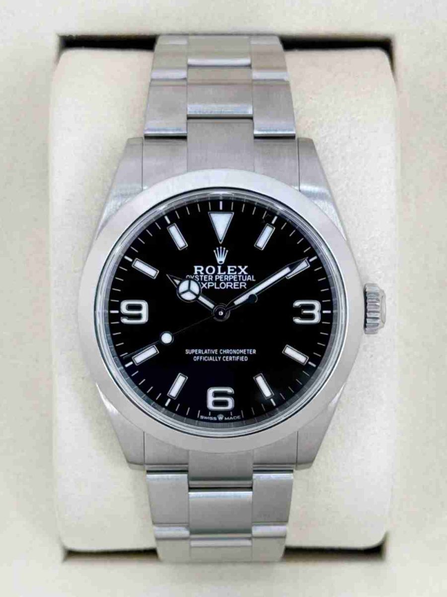 2025 Rolex Explorer 40mm 224270 Black Dial