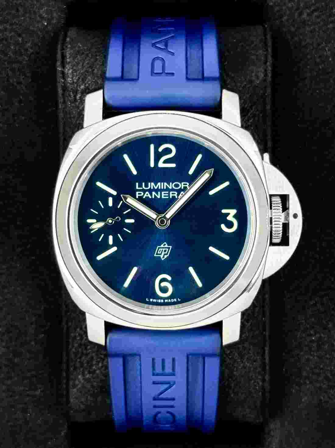 2023 Panerai Luminor Blu Mare 44mm PAM01085 Stainless Steel Blue Dial