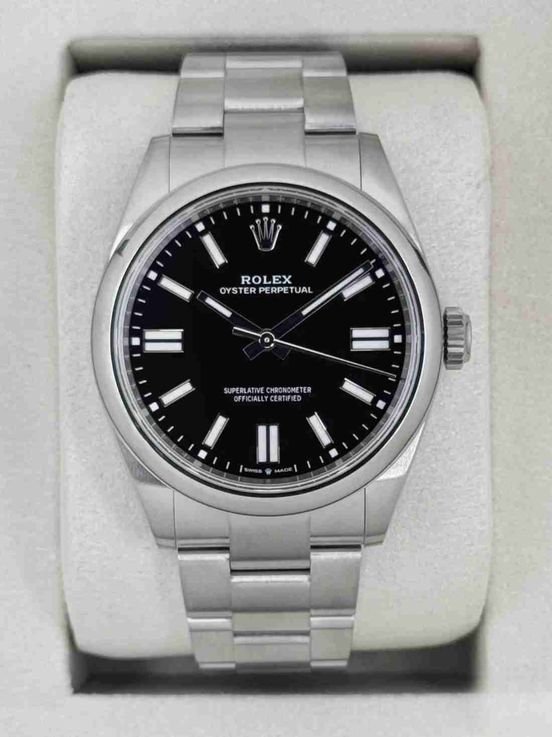 NEW 2026 Rolex Oyster Perpetual 41mm 134300 Black Dial