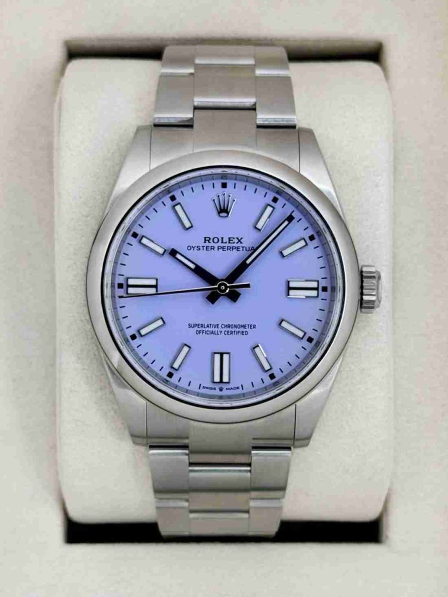 NEW 2025 Rolex Oyster Perpetual 41mm 134300 Lavender Dial (STICKERED)