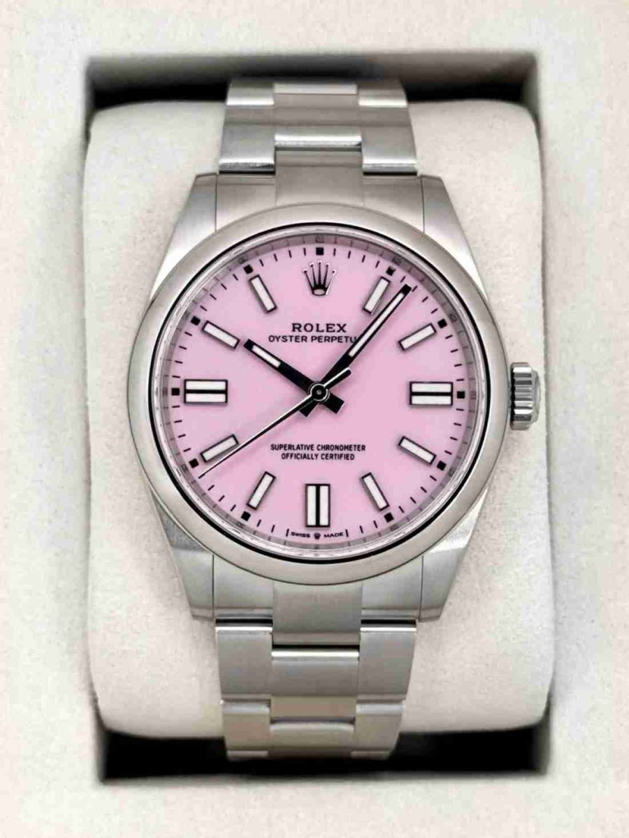 NEW 2025 Rolex Oyster Perpetual 41mm 134300 Candy Pink Dial