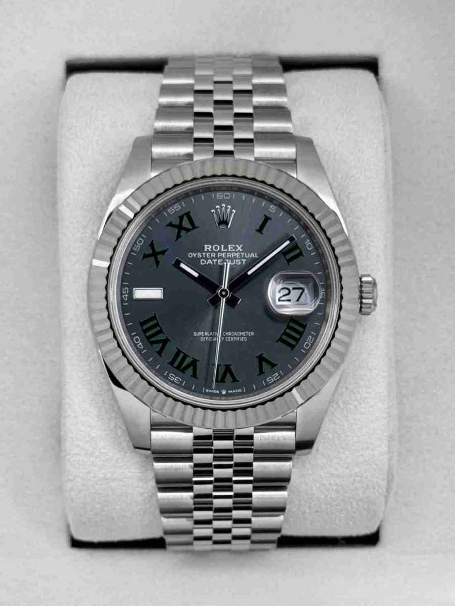 NEW 2026 Rolex Datejust 41mm 126334 Jubilee Wimbledon Dial