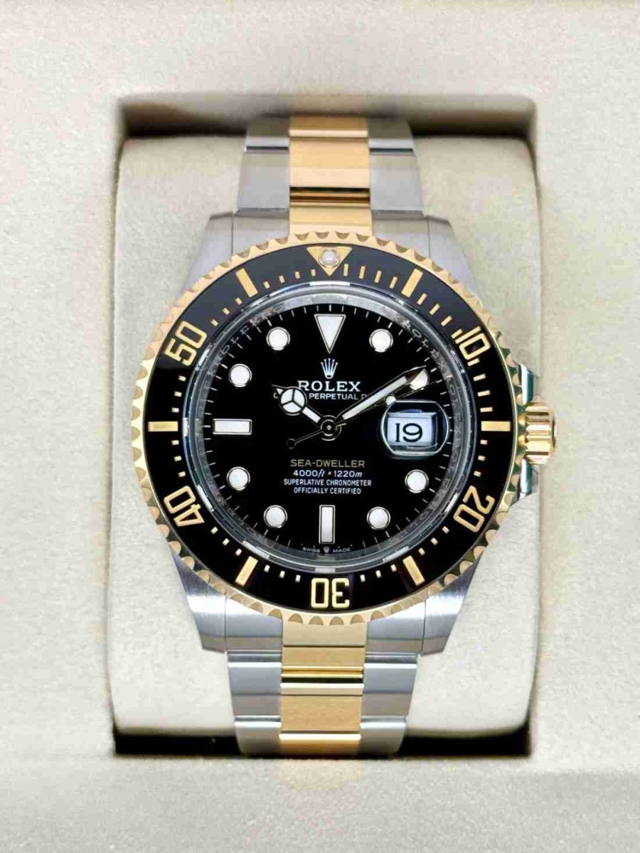 NEW 2025 Rolex Sea-Dweller 43mm 126603 Two-Tone Black Dial