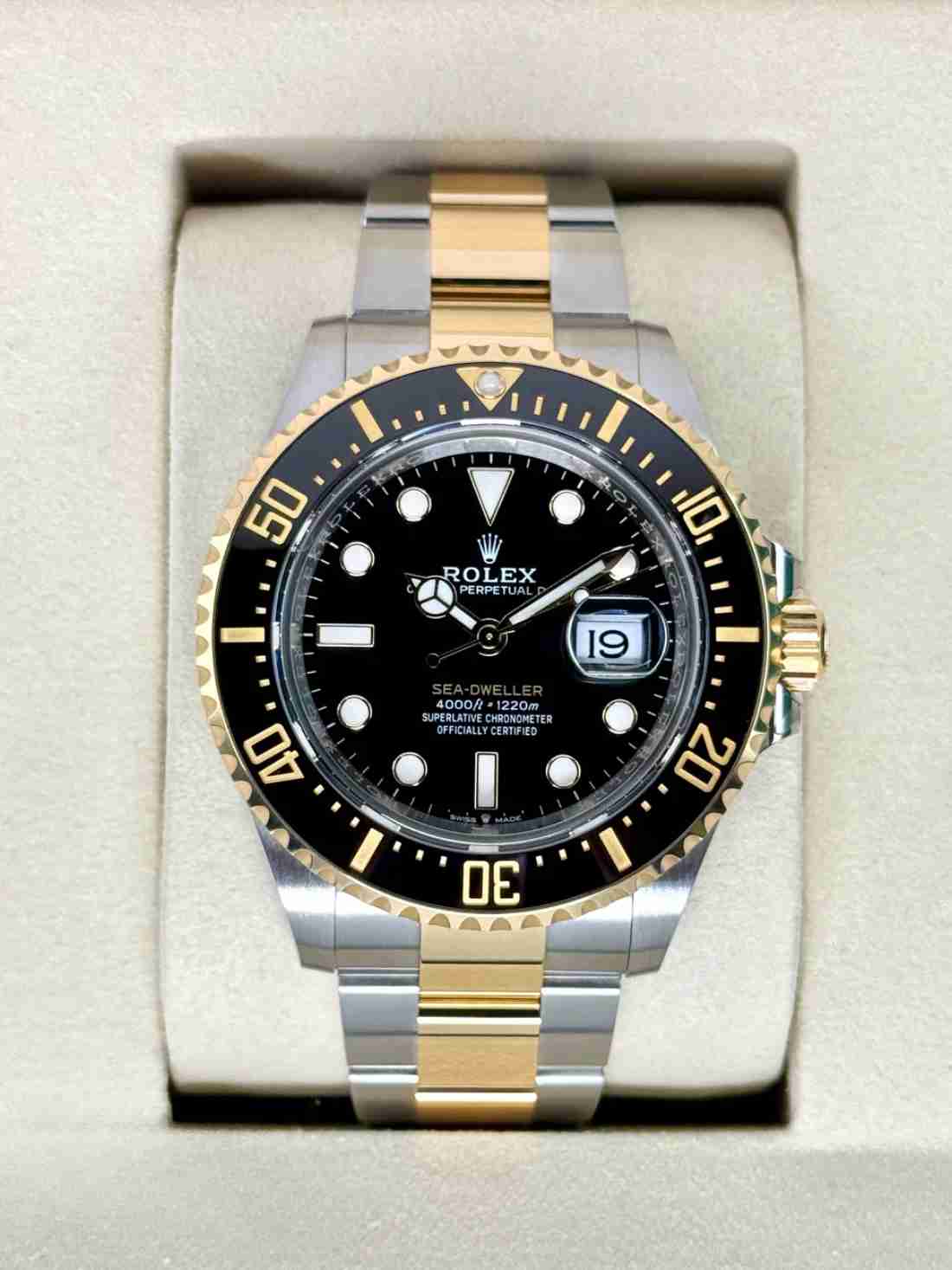 NEW 2025 Rolex Sea-Dweller 43mm 126603 Two-Tone Black Dial