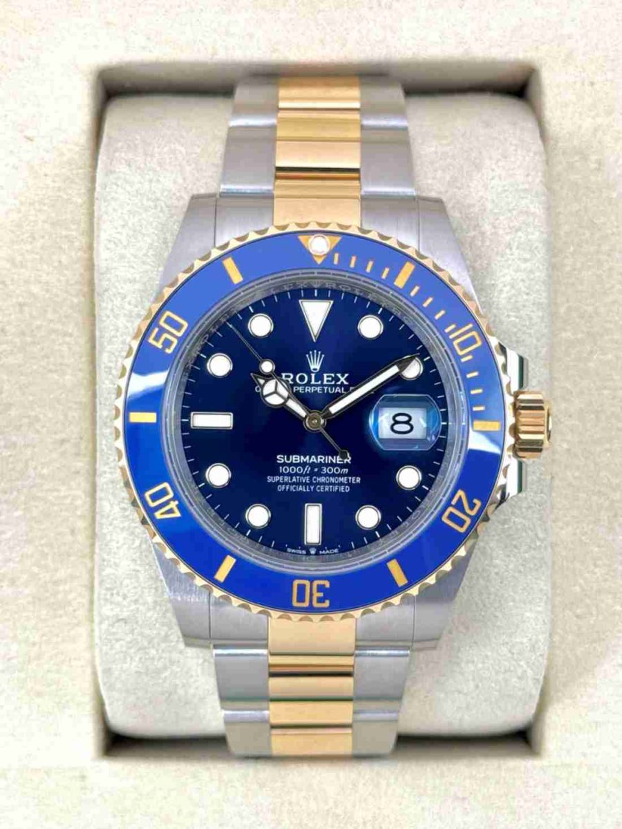 NEW 2026 Rolex Submariner "Bluesy" 41mm 126613LB Two-Tone Blue Dial