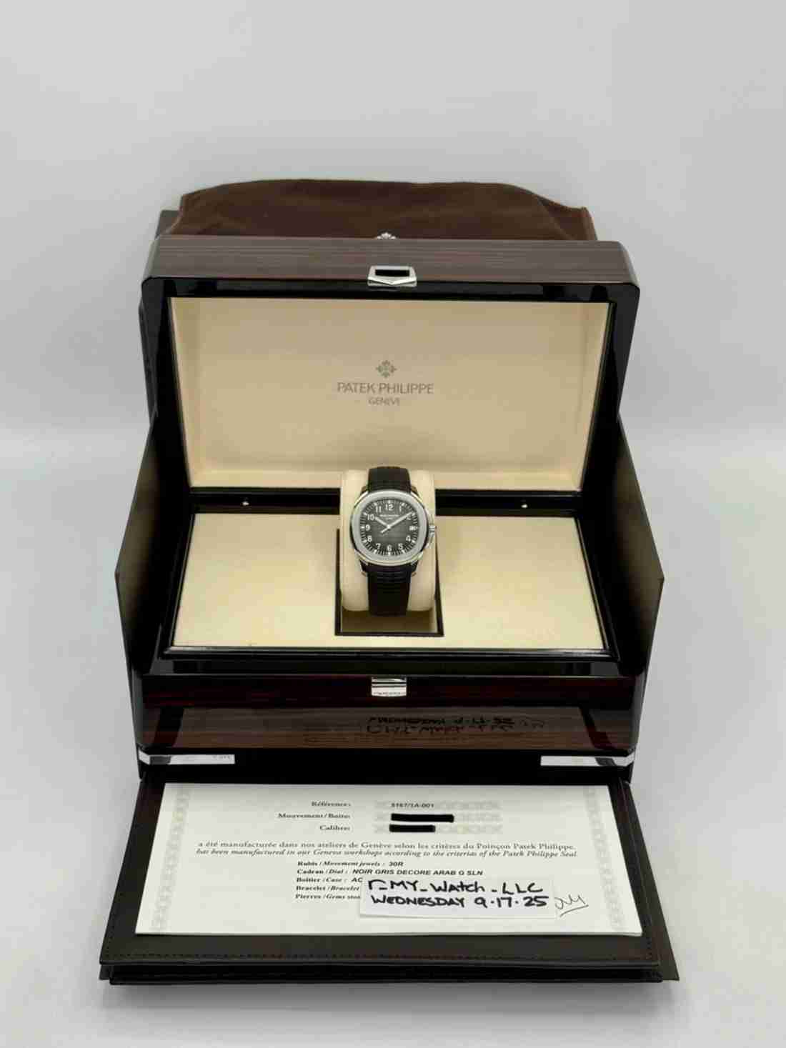 2022 Patek Philippe Aquanaut 5167/1A-001 40mm Stainless Steel Gray Dial - Image 5