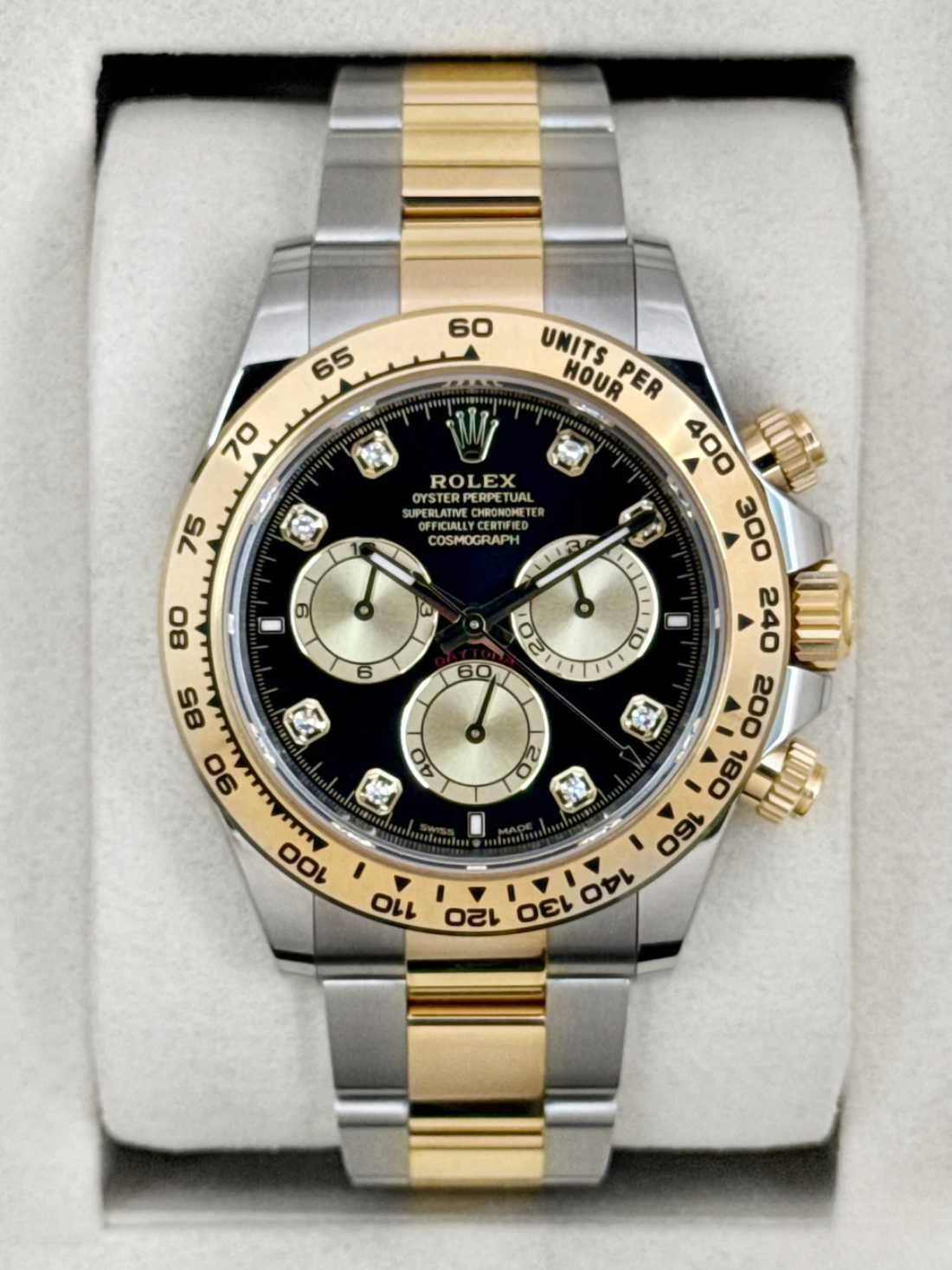 NEW 2026 Rolex Daytona 40mm 126503 Two-Tone Black Diamond Dial