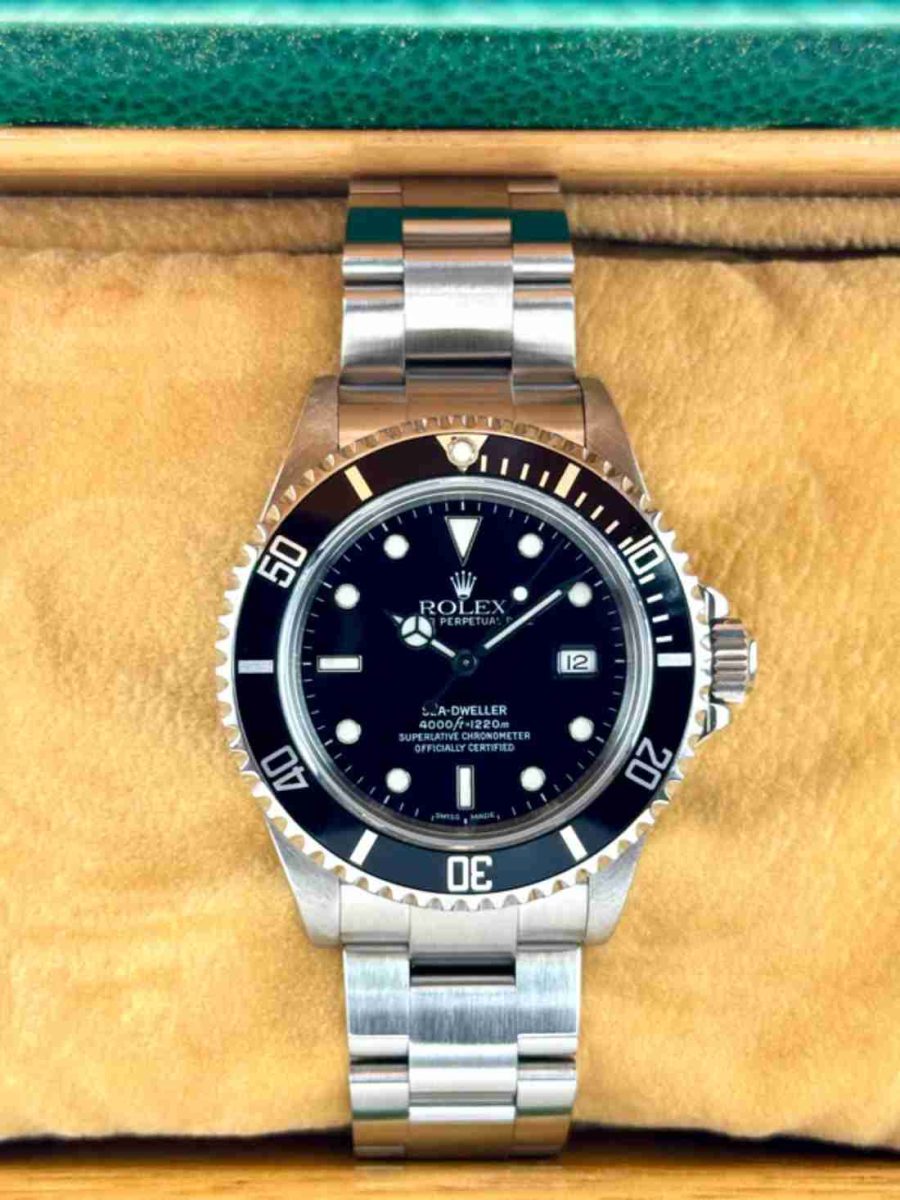 2001 Rolex Sea-Dweller 40mm 16600 Stainless Steel Black Dial "Collectors Set"