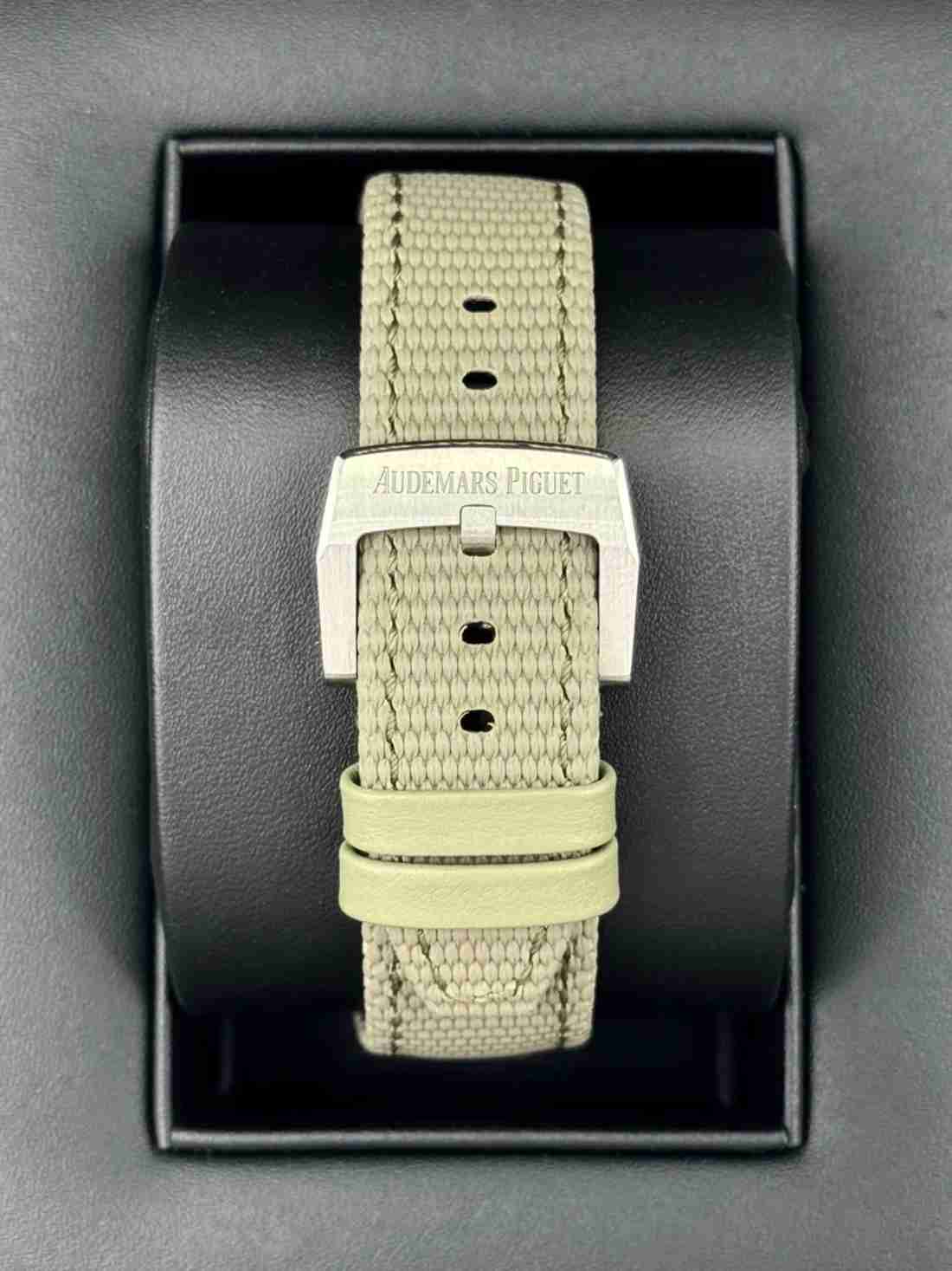 NEW 2024 Audemars Piguet Code 11.59 41mm 15210QT Smoked Beige Dial - Image 3