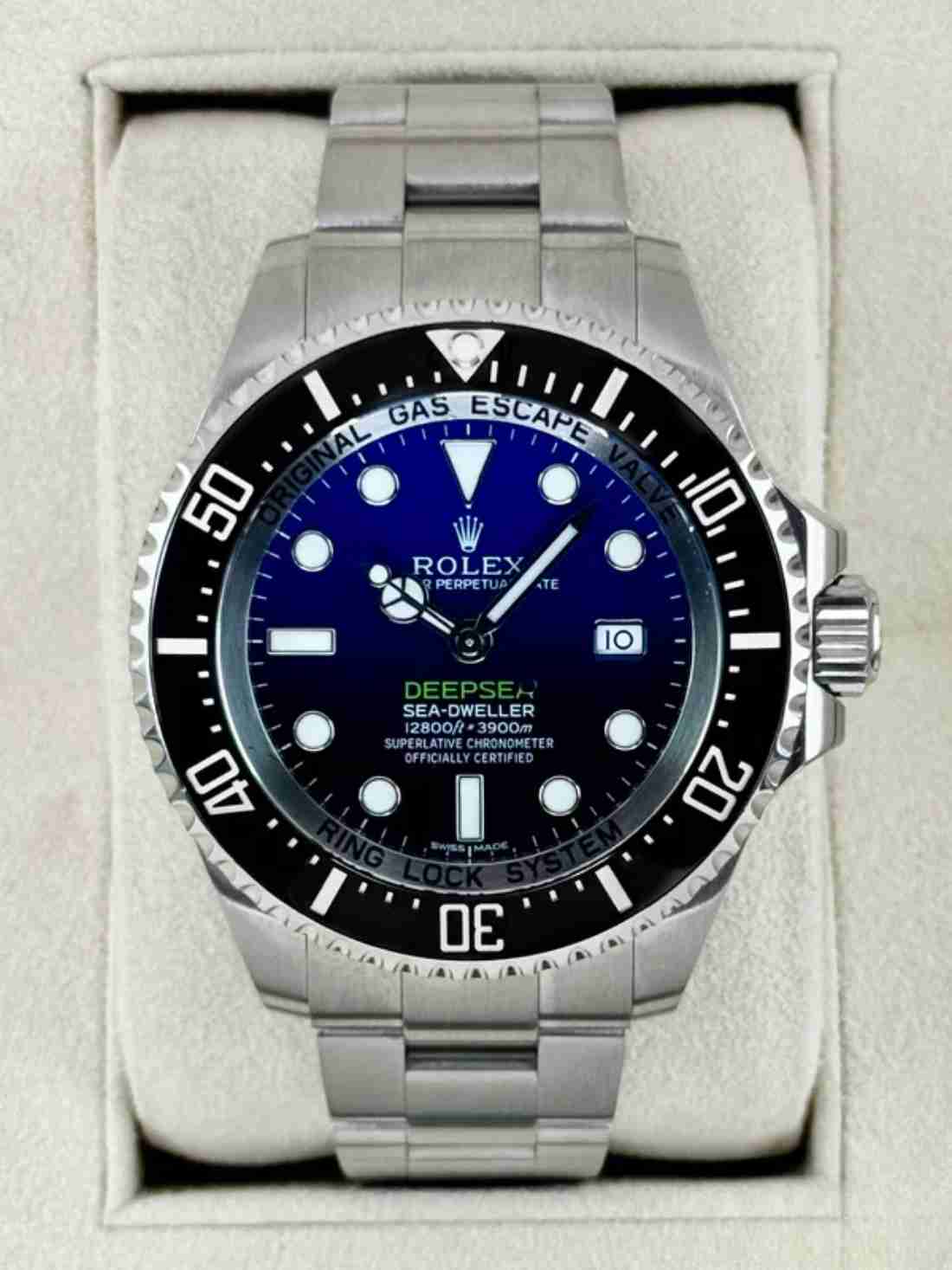 2016 Rolex Deepsea "James Cameron" 44mm 116660 Blue Dial