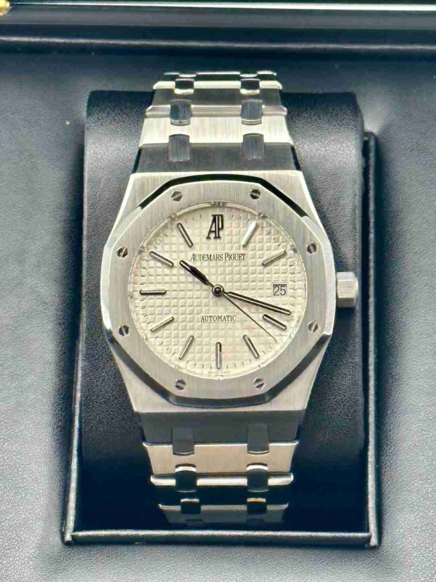 2011 Audemars Piguet 39mm 15300ST Royal Oak White Dial