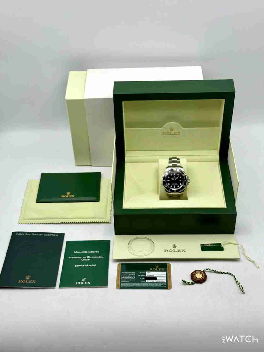 2015 Rolex Deepsea 44mm 116660 Stainless Steel Black Dial - Image 5