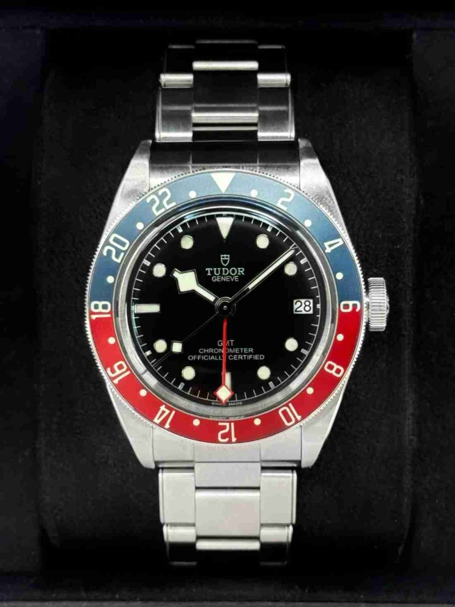 2023 Tudor Black Bay GMT 41mm 79830RB Stainless Steel Black Dial